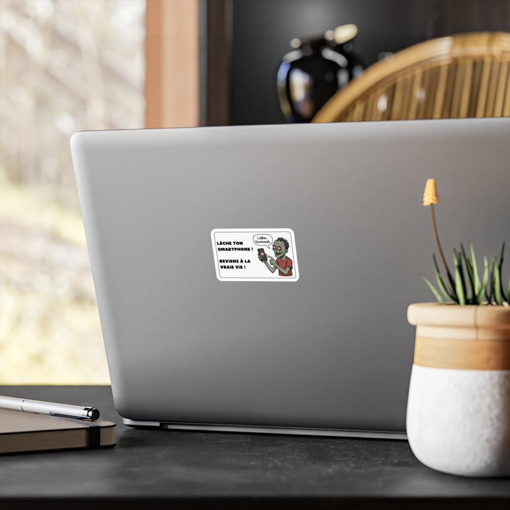 Sticker - Lâche ton smartphone