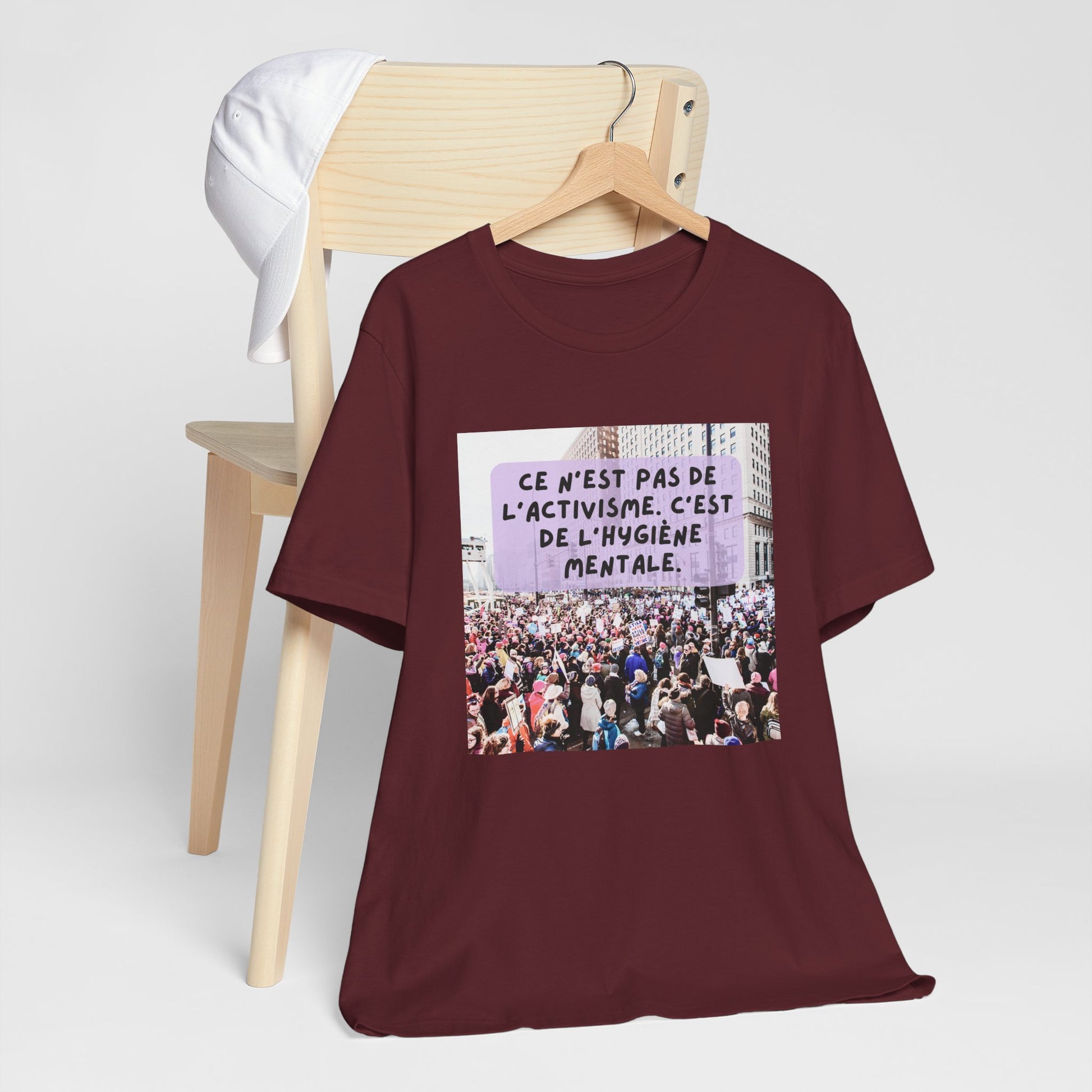 T-shirt - Ce n'est pas de l'activisme, c'est de l'hygiène mentale