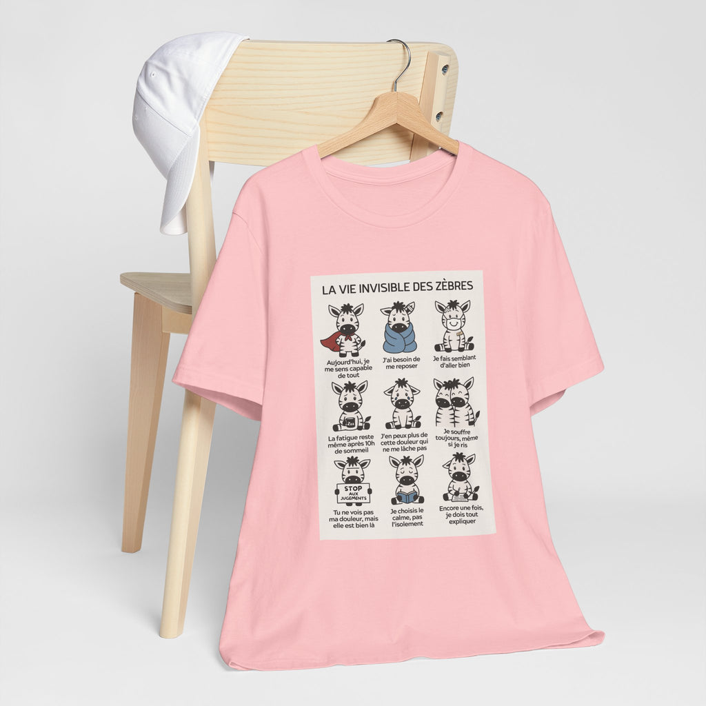 T-shirt - La vie invisible des zèbres (SED)