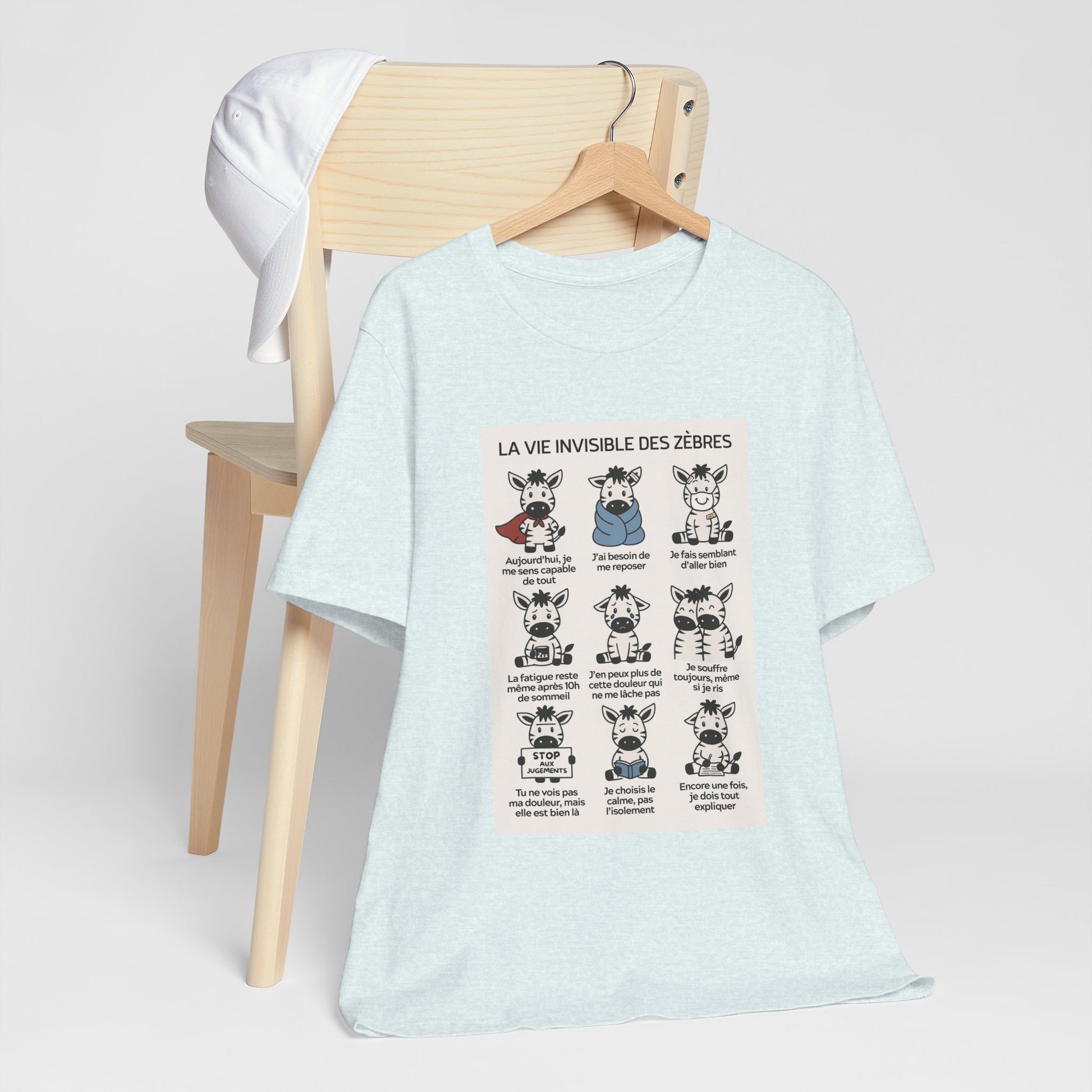 T-shirt - La vie invisible des zèbres (SED)