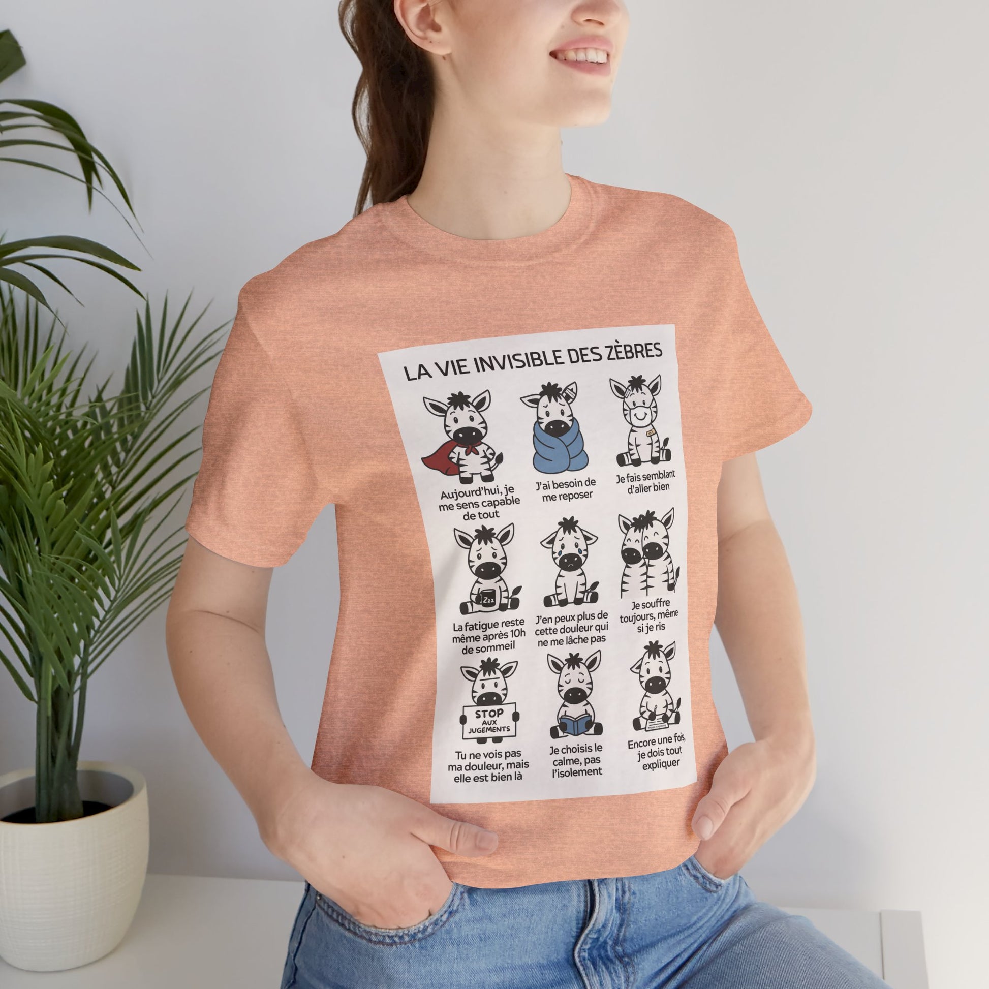 T-shirt - La vie invisible des zèbres (SED)