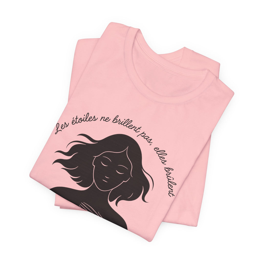 T-Shirt - The stars don't shine, they burn