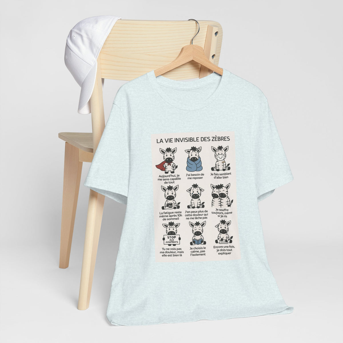T-shirt - The Invisible Life of Zebras (SED)