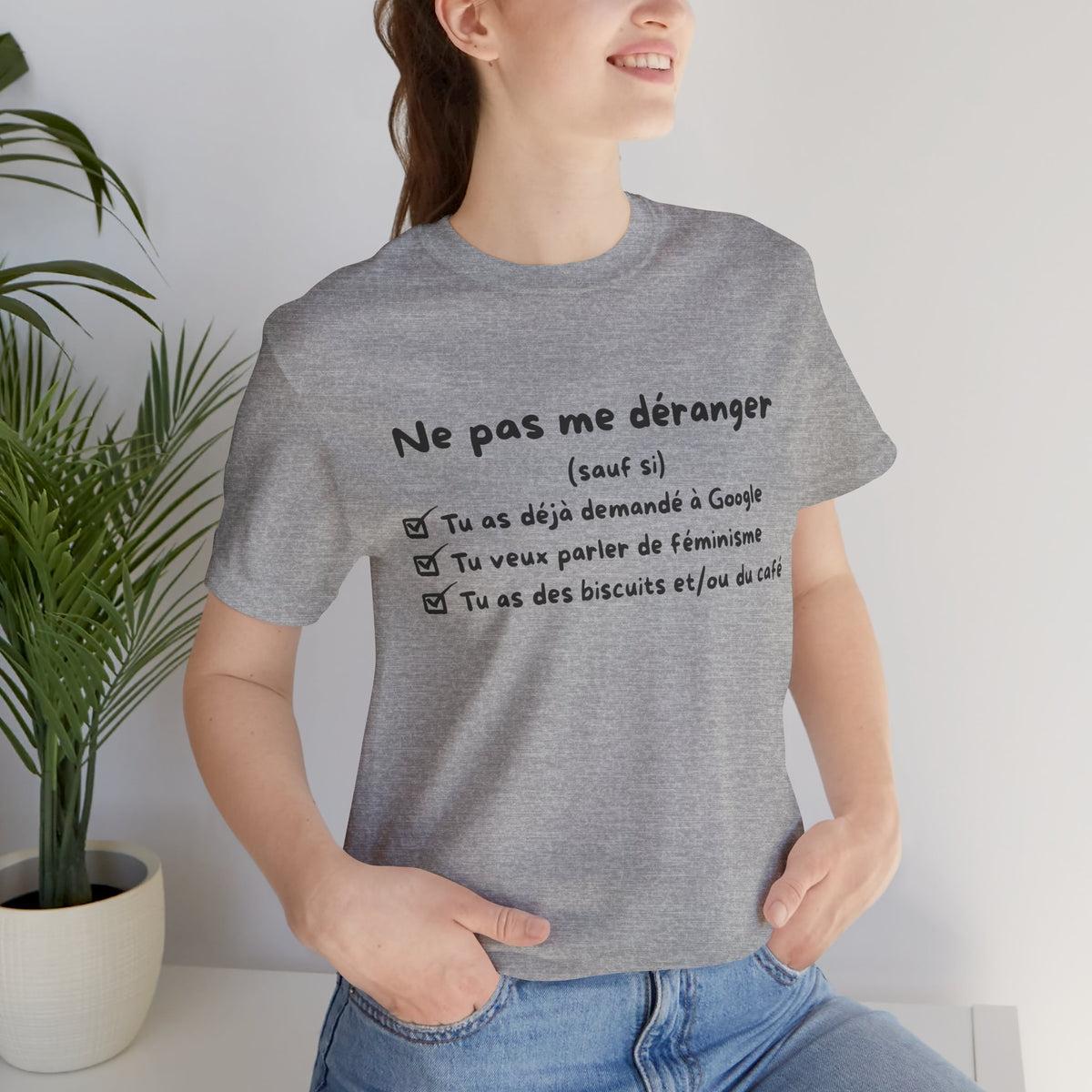 Unisex T-Shirt - Do Not Disturb Me (Unless)