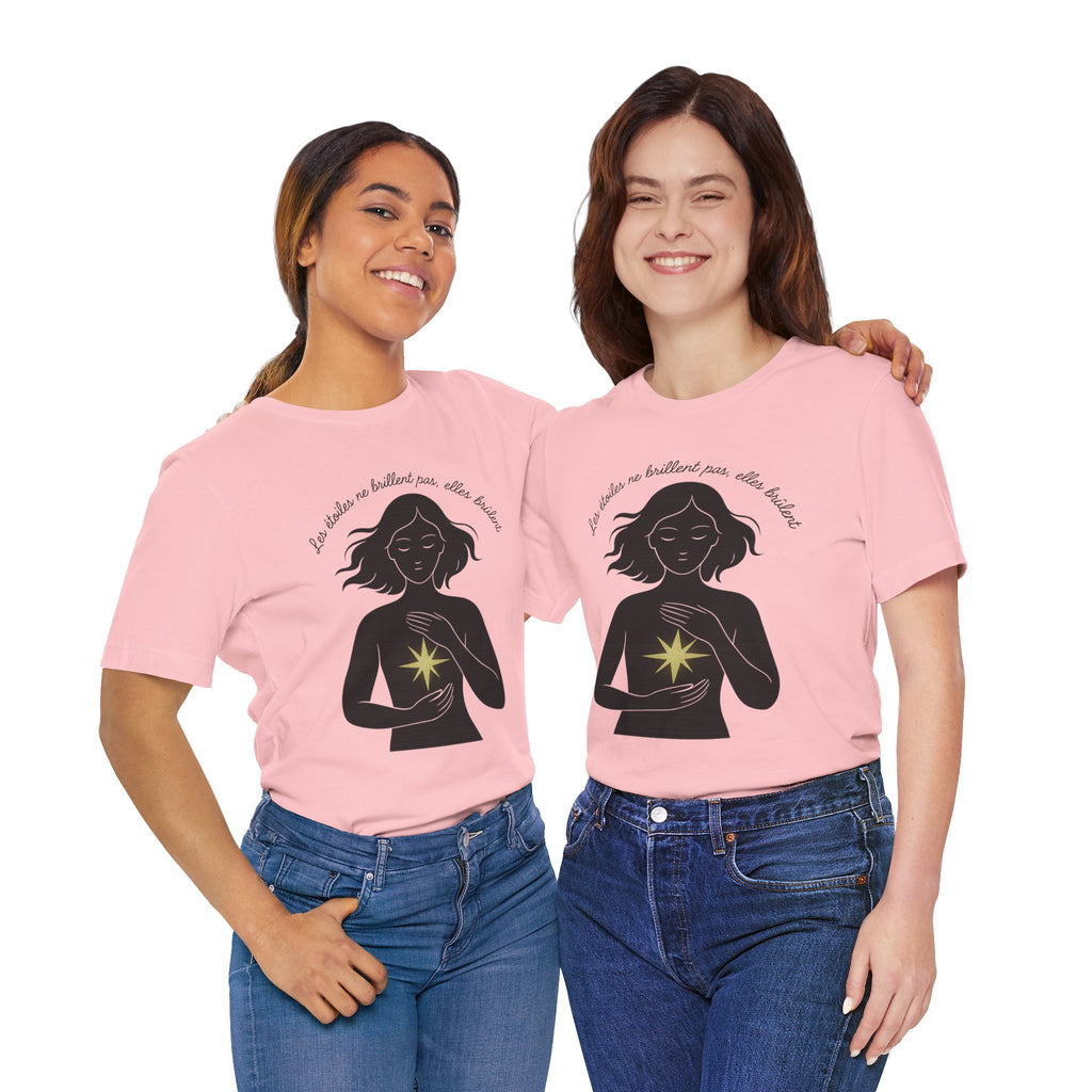 T-Shirt - The stars don't shine, they burn