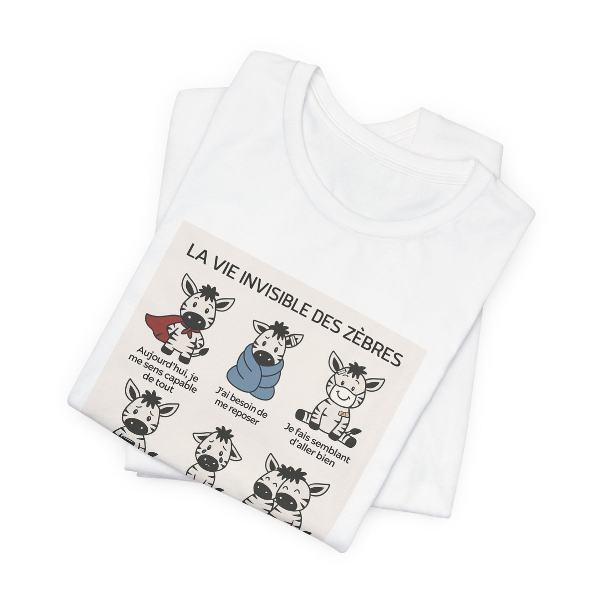 T-shirt - The Invisible Life of Zebras (SED)