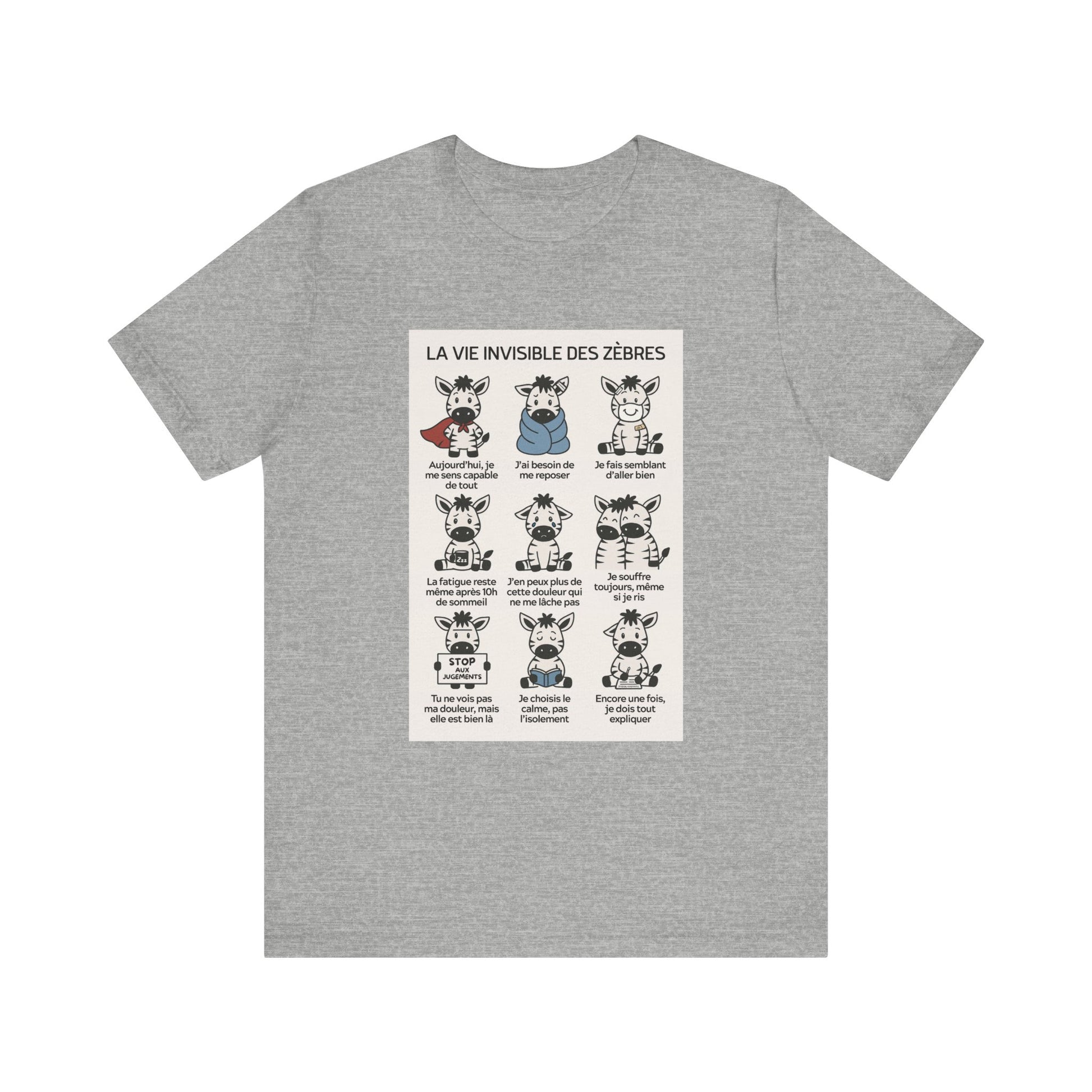 T-shirt - La vie invisible des zèbres (SED)
