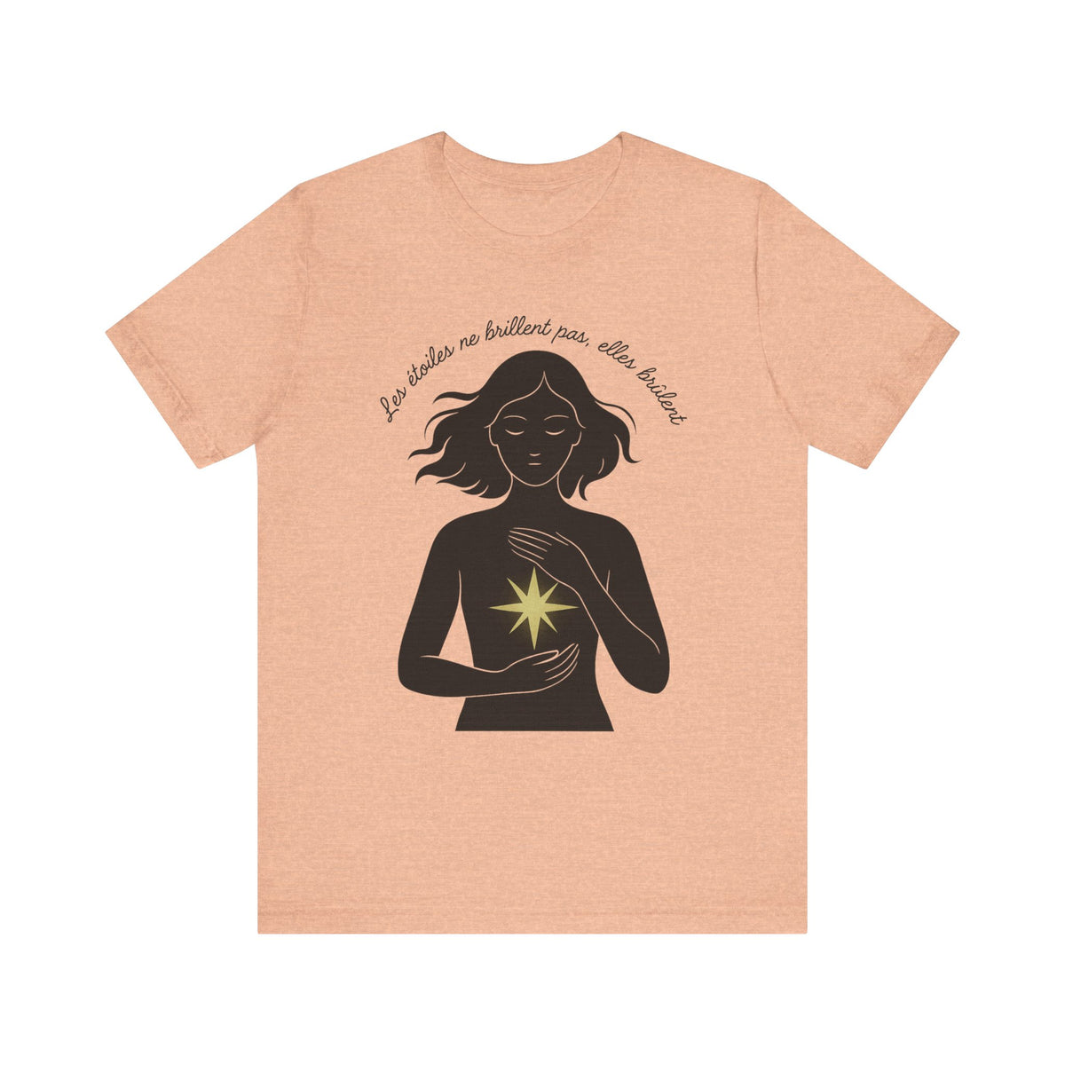 T-Shirt - The stars don't shine, they burn
