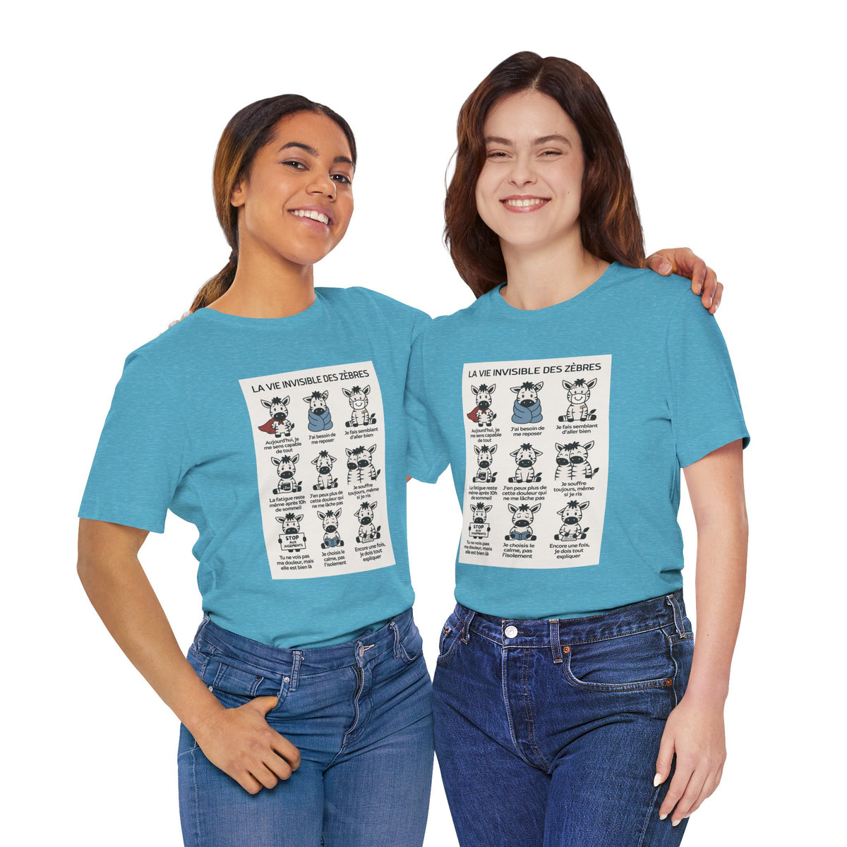 T-shirt - The Invisible Life of Zebras (SED)