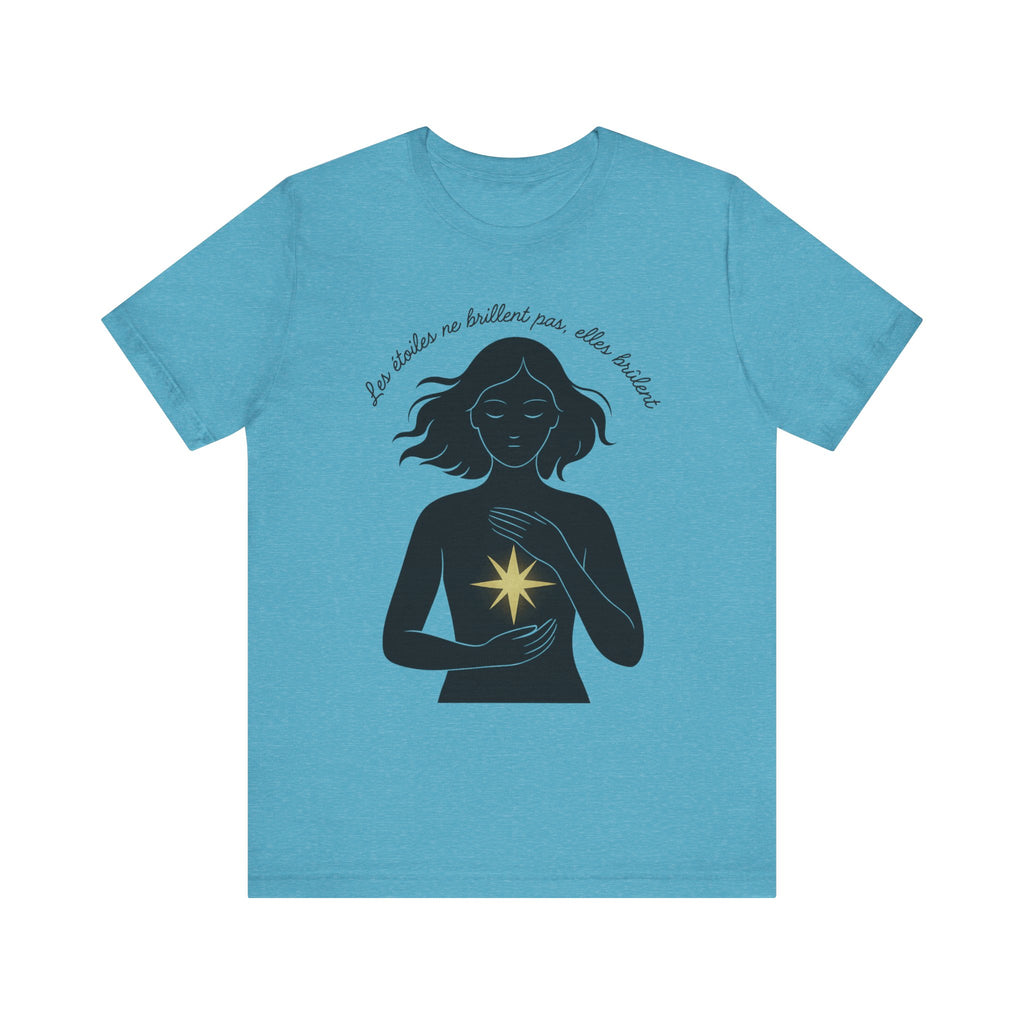 T-Shirt - The stars don't shine, they burn