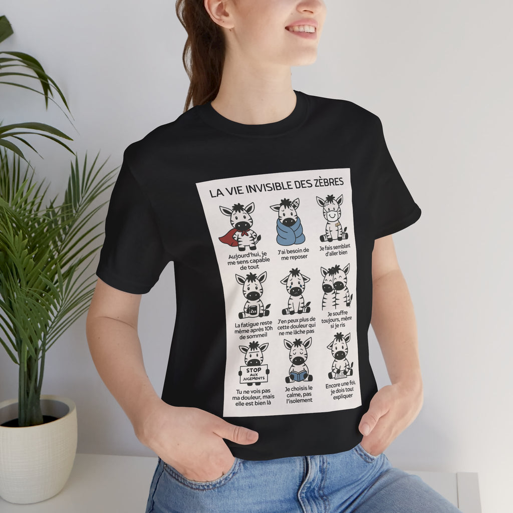 T-shirt - La vie invisible des zèbres (SED)