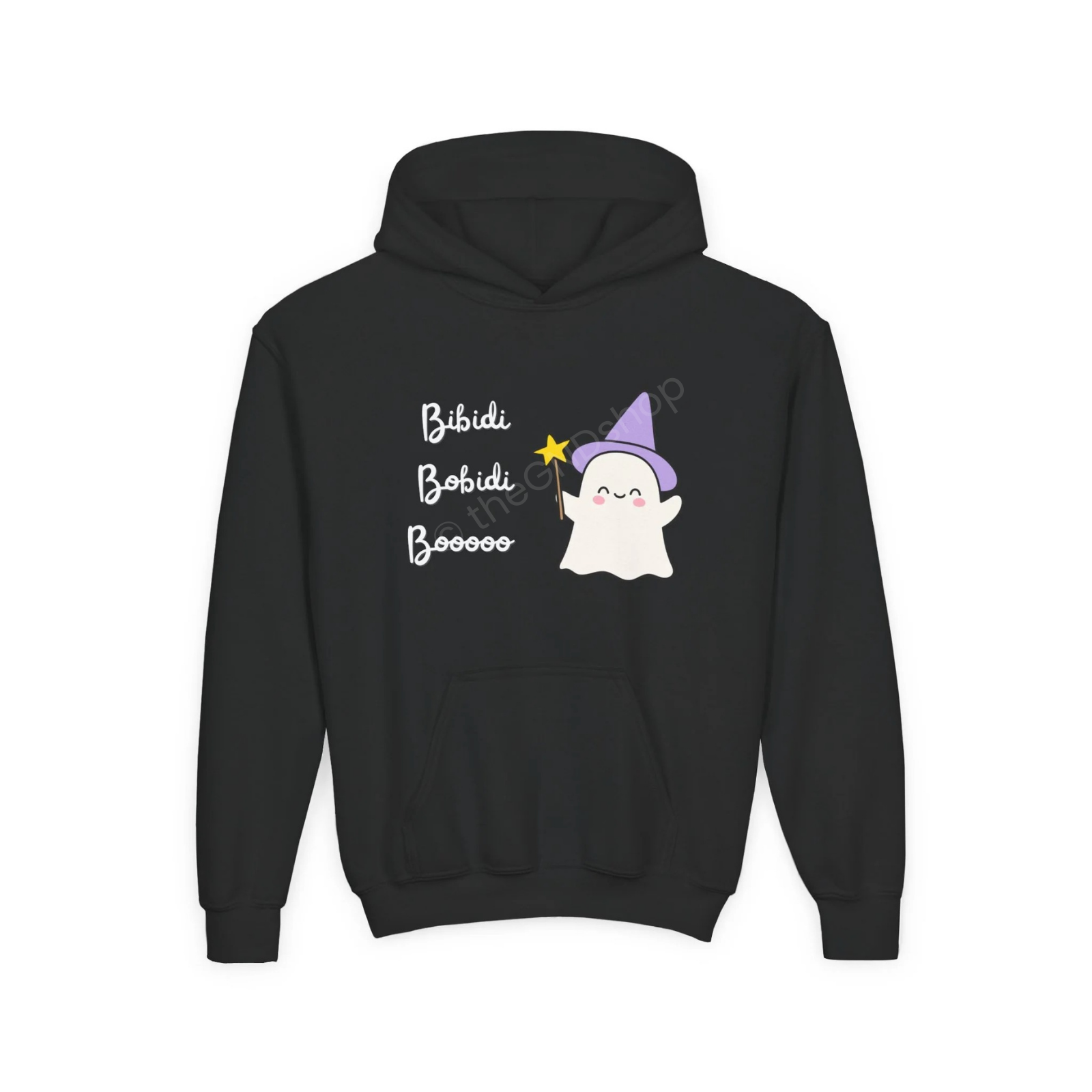 Hoodie enfant - Bibidi Bobidi Boooo – Fantôme mignon d’Halloween