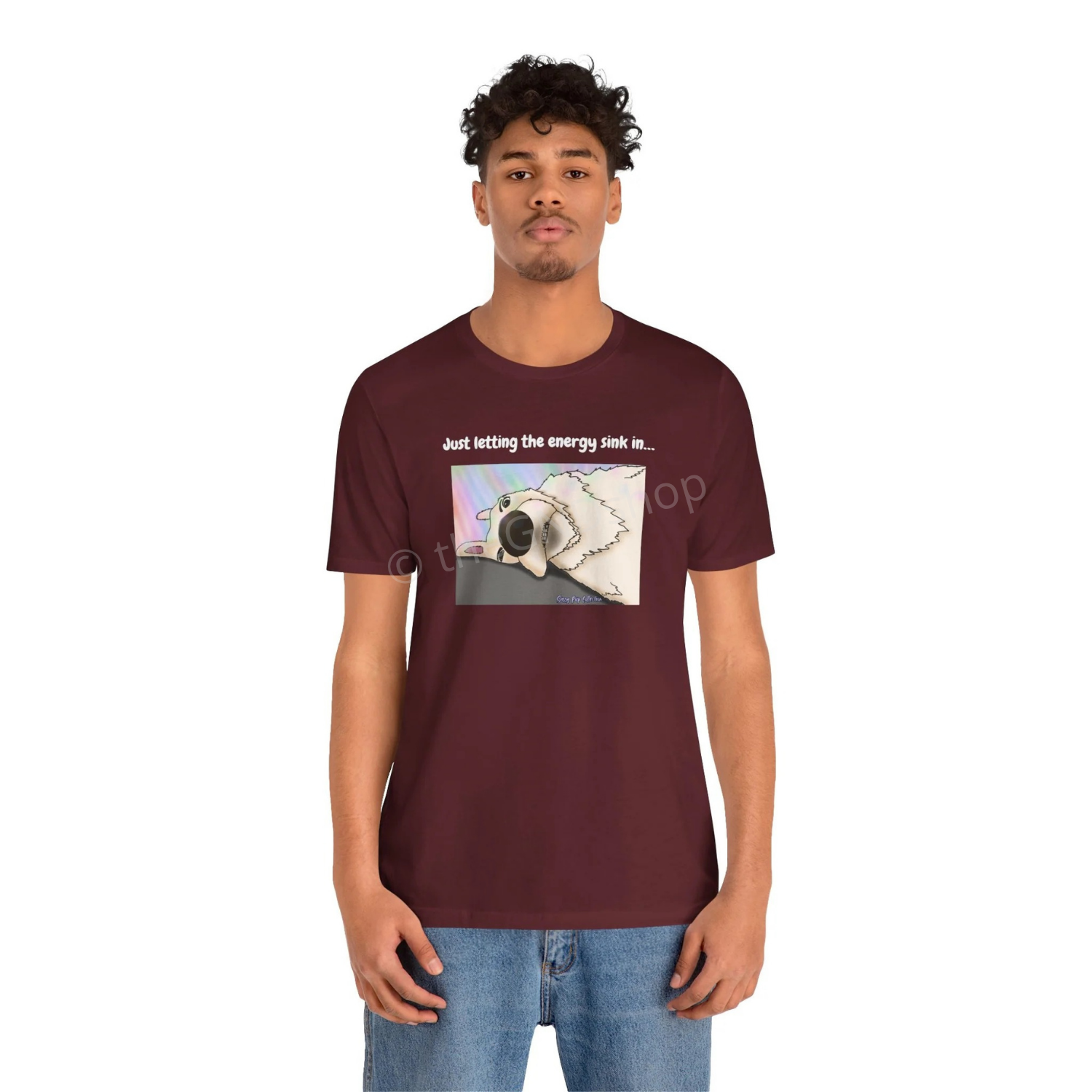 T-shirt - Just letting the energy sink in... - Sassy Pup Collection