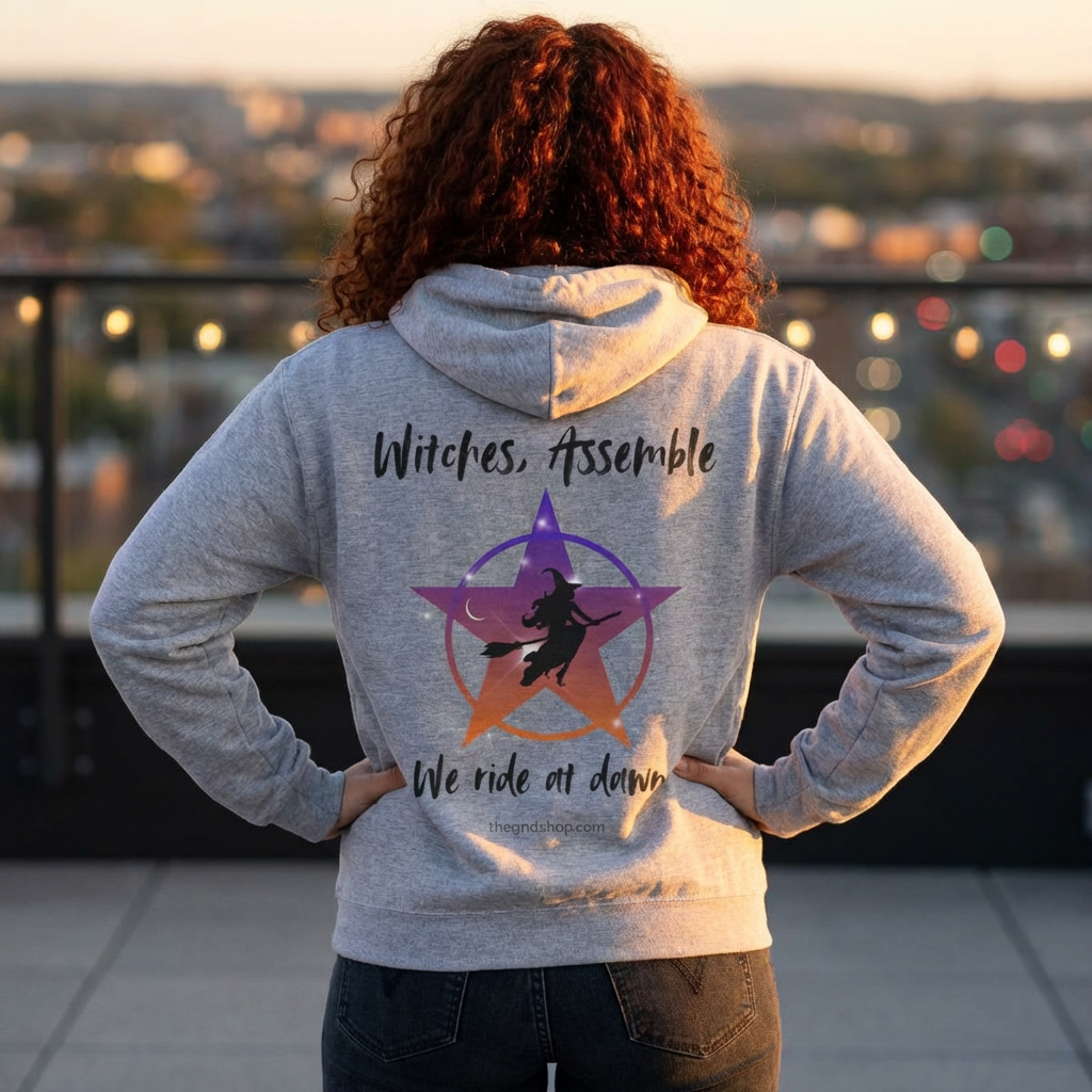 Full-Zip Hoodie - Witches Assemble