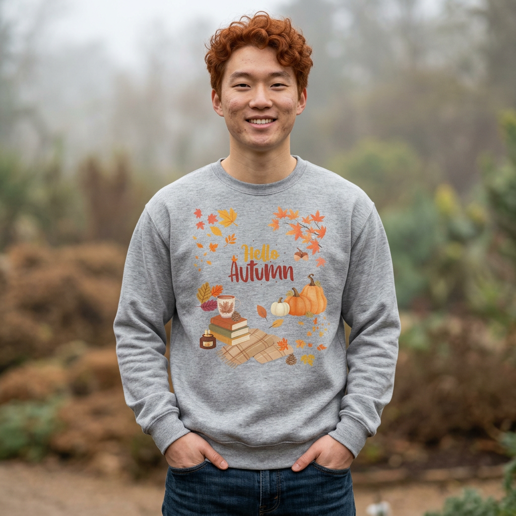 Sweatshirt - Hello Autumn !