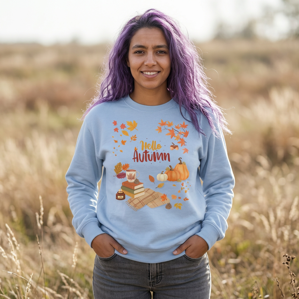 Sweatshirt - Hello Autumn !