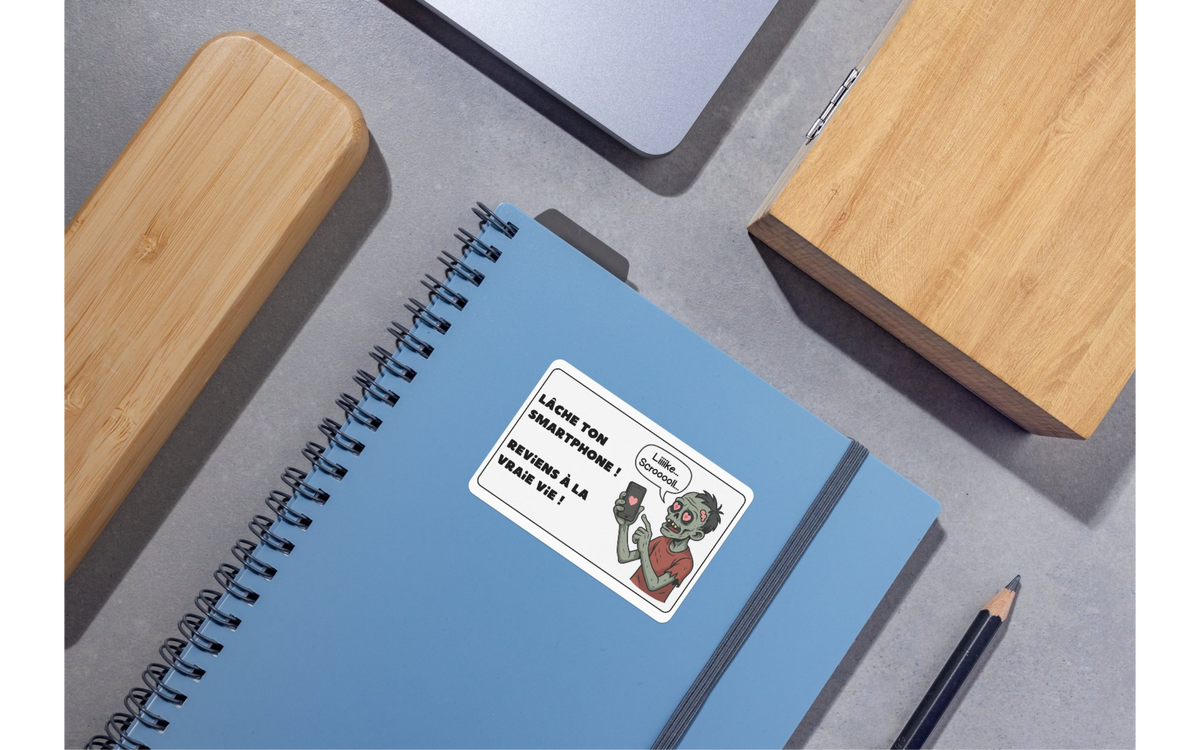 Sticker - Lâche ton smartphone