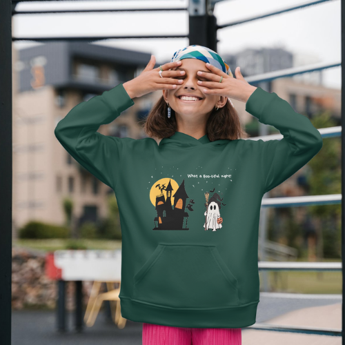 Hoodie enfant - What a Boo-tiful night!