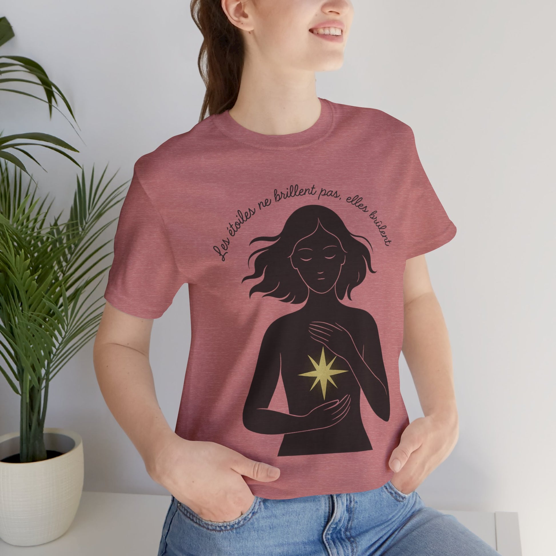 T-Shirt - Les étoiles ne brillent pas elles brûlent