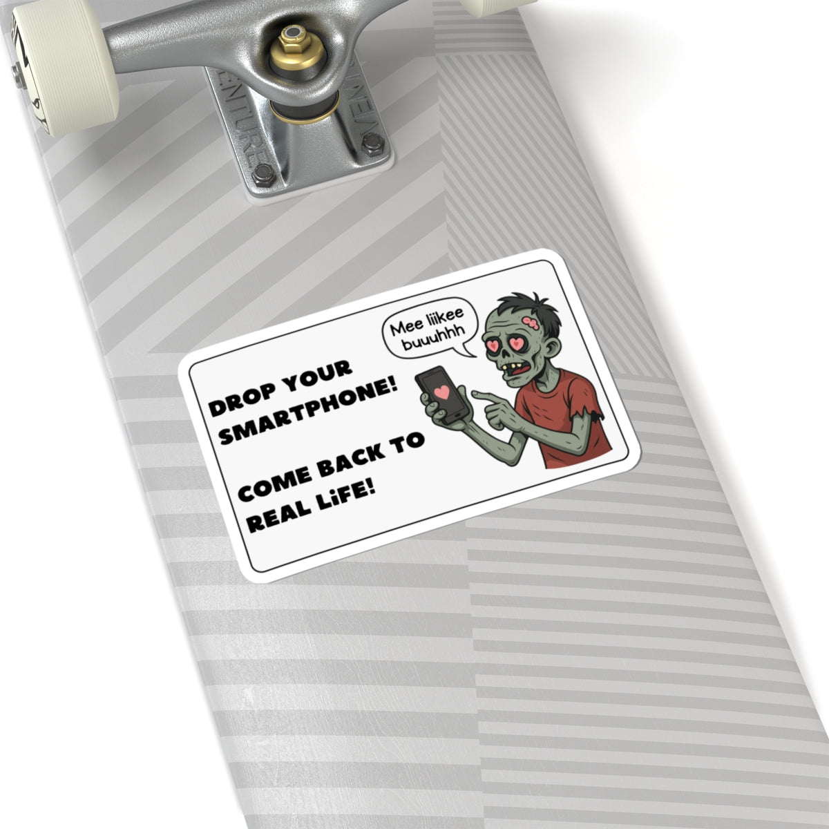 Zombie Sticker - Drop your smartphone!