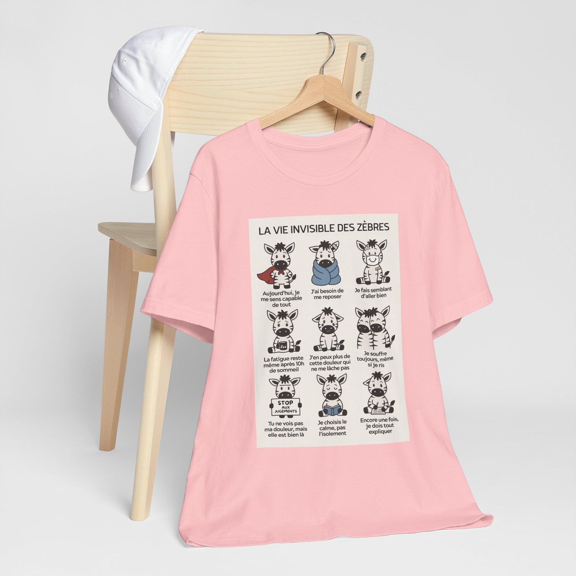 T-shirt Unisex - La vie invisible des zèbres (SED)