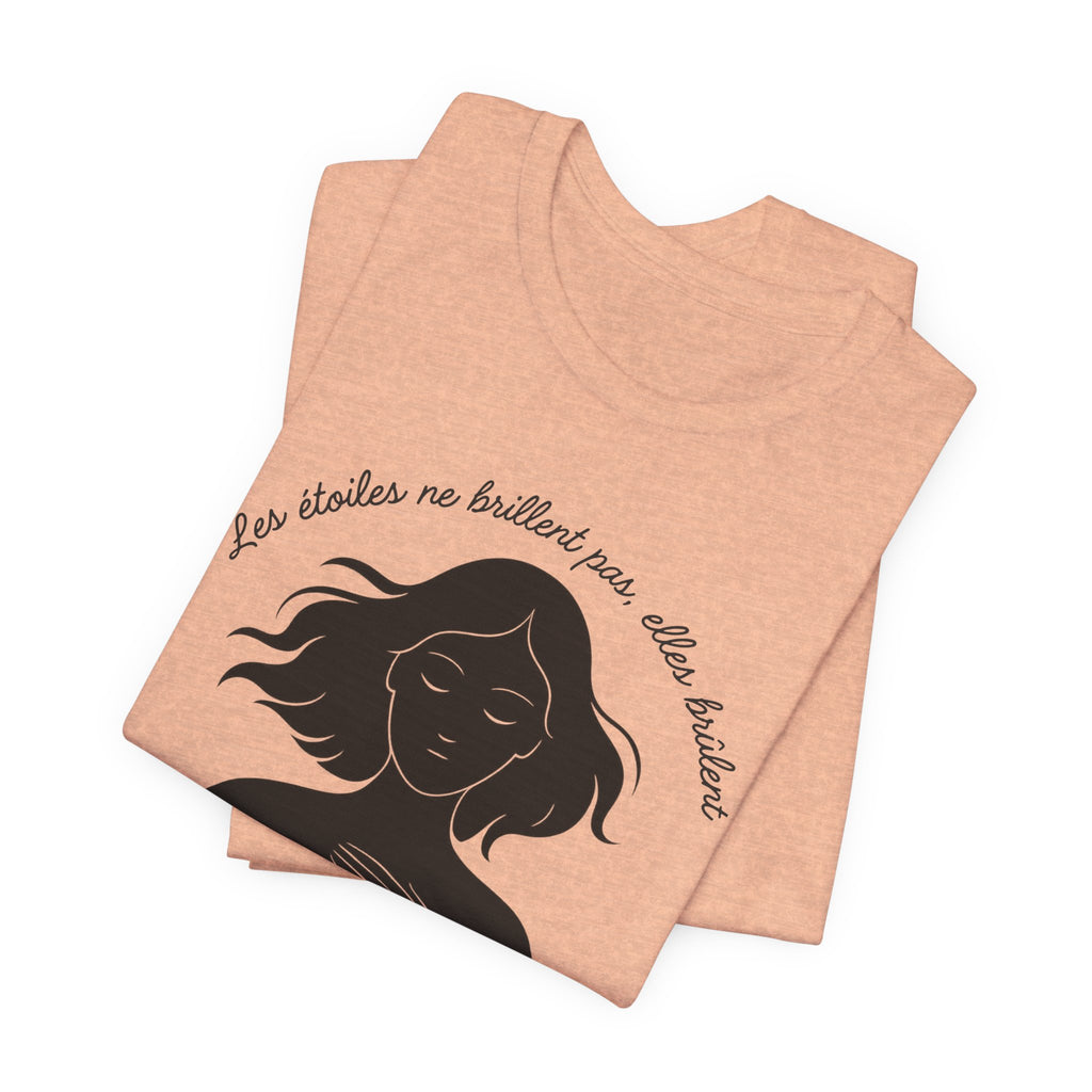 T-Shirt - The stars don't shine, they burn