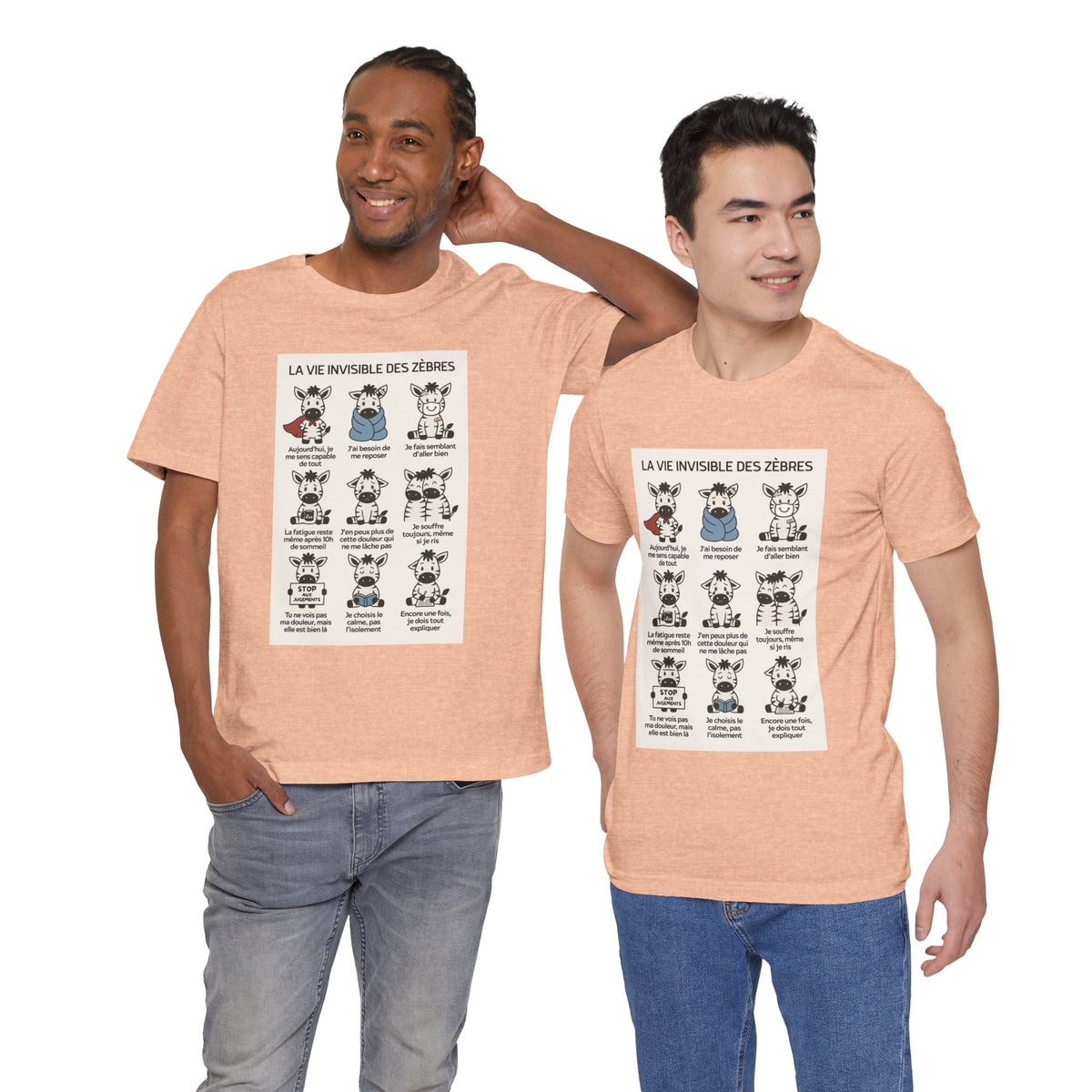 T-shirt - The Invisible Life of Zebras (SED)