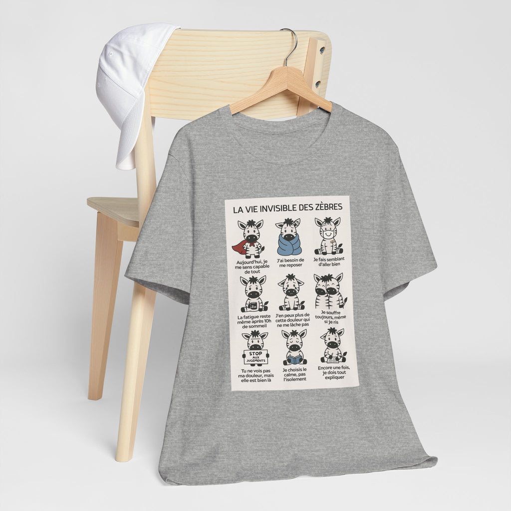 T-shirt - La vie invisible des zèbres (SED)