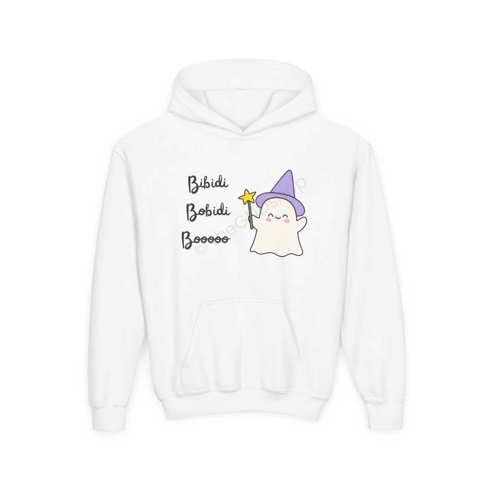 Kids Hoodie - Bibidi Bobidi Boooo – Halloween Cute Ghost