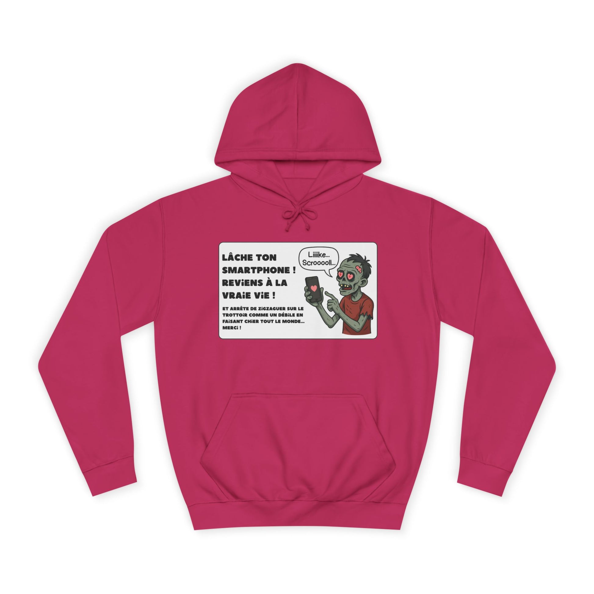 Hoodie - Zombie - Lâche ton smartphone