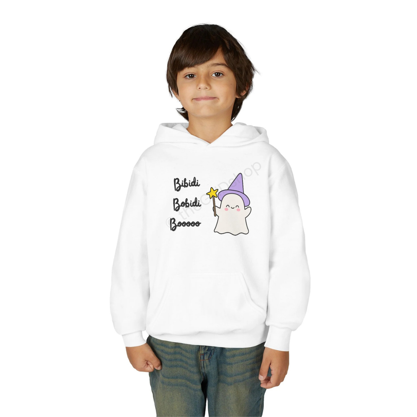 Kids Hoodie - Bibidi Bobidi Boooo – Halloween Cute Ghost