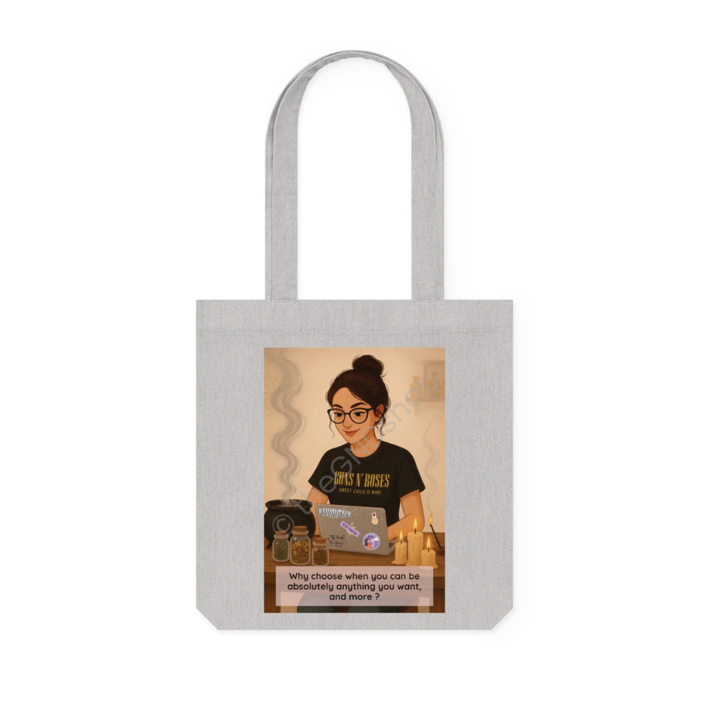 Modern Witch Tote Bag – Empowered Edition ✨