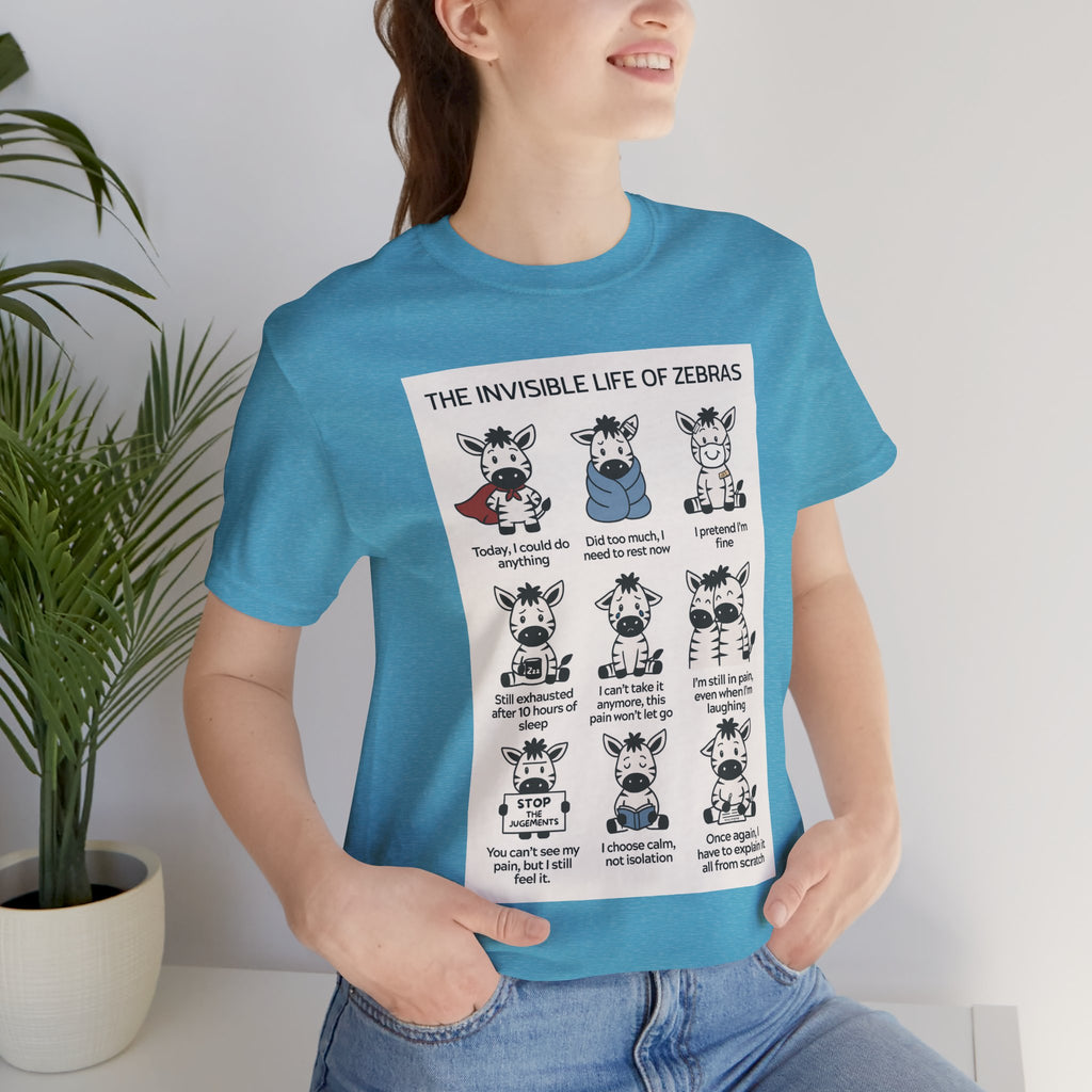 T-shirt - The Invisible Life of Zebras (hEDS)