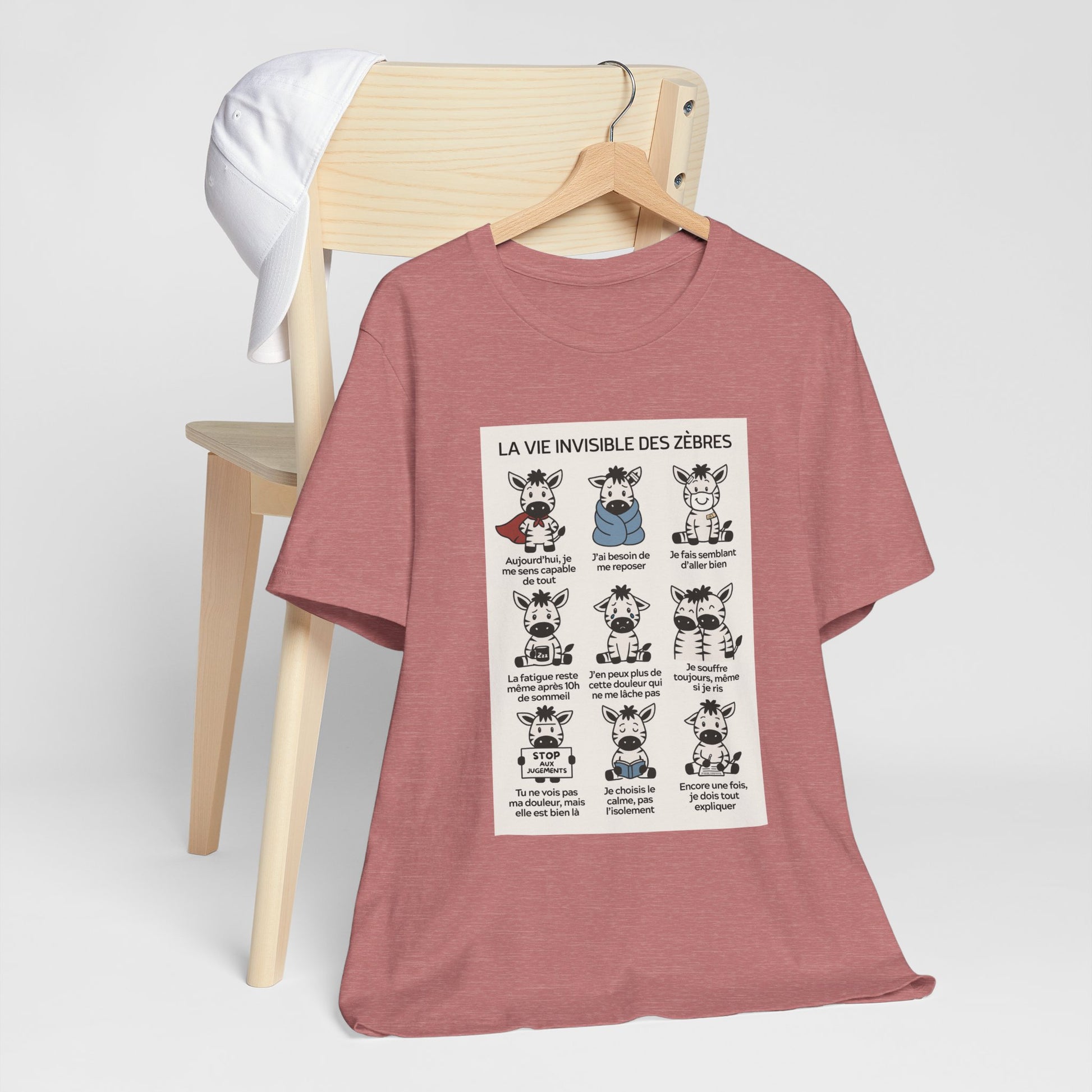 T-shirt - La vie invisible des zèbres (SED)
