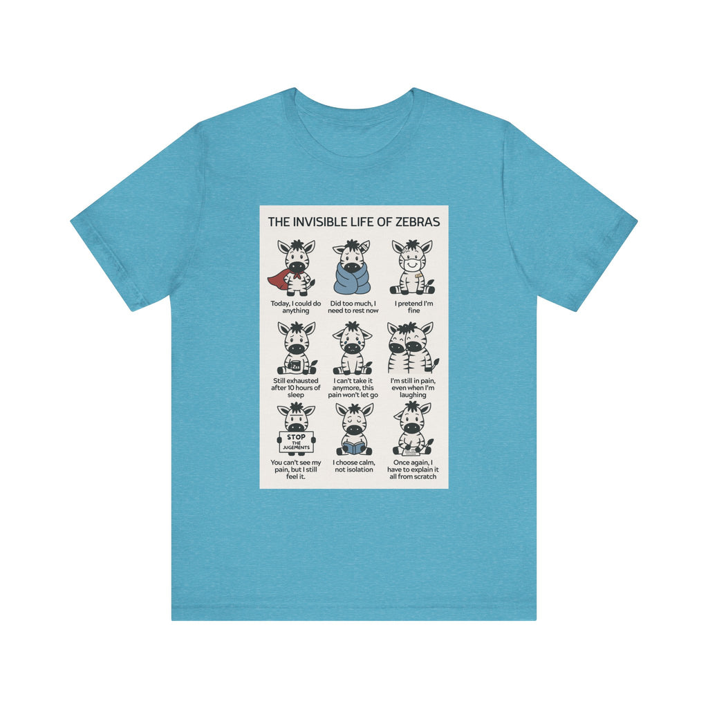 T-shirt - The Invisible Life of Zebras (hEDS)