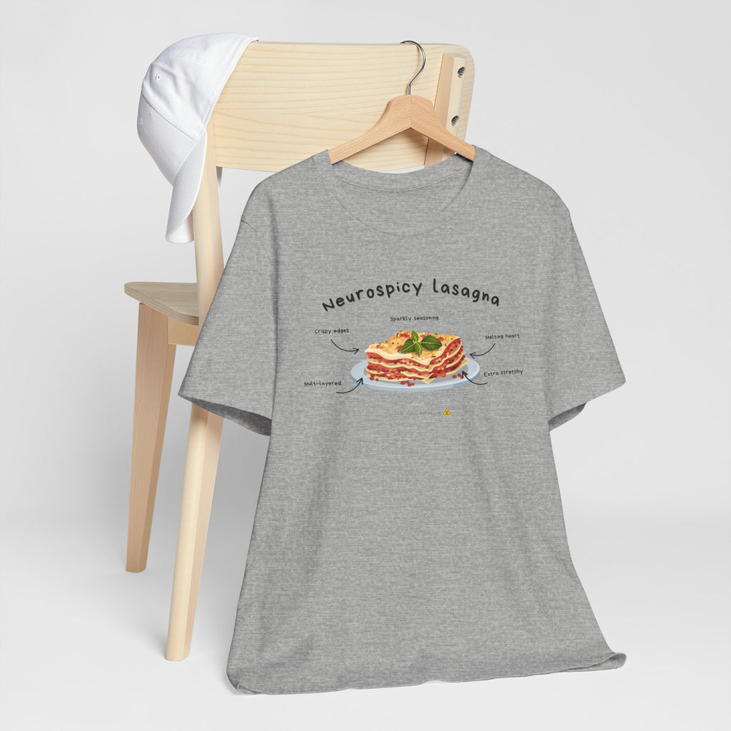 T-shirt - Neurospicy Lasagna – Multi-layered and extra spicy