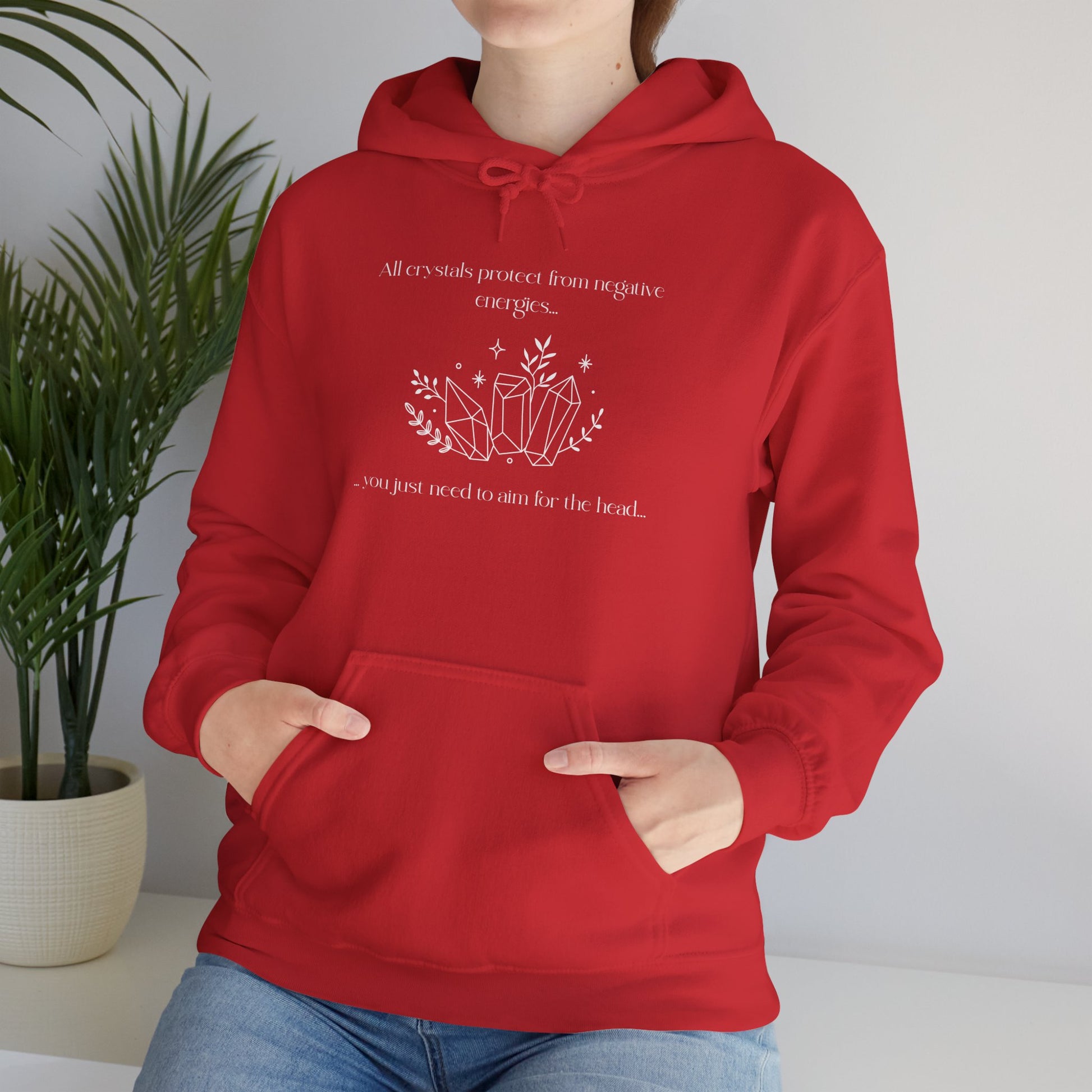 Hoodie - All crystals protect from negative energies...