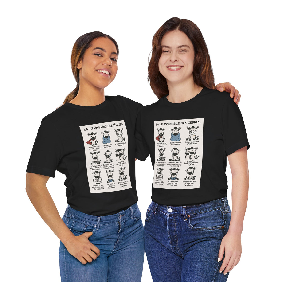 T-shirt - The Invisible Life of Zebras (SED)