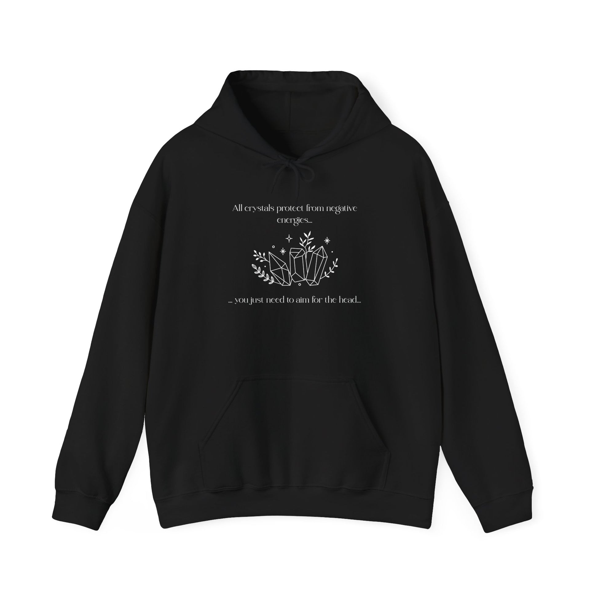 Hoodie - All crystals protect from negative energies...