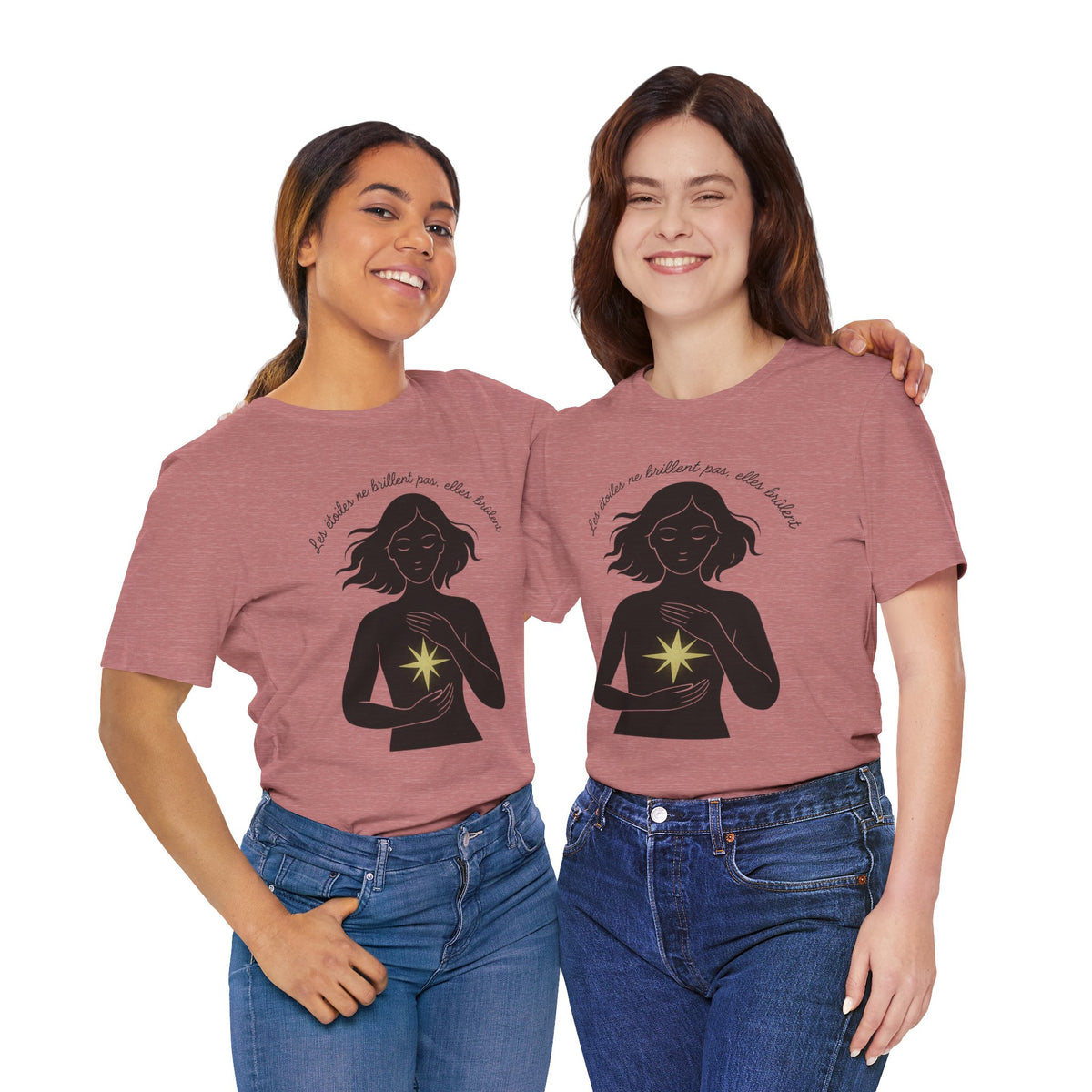 T-Shirt - The stars don't shine, they burn