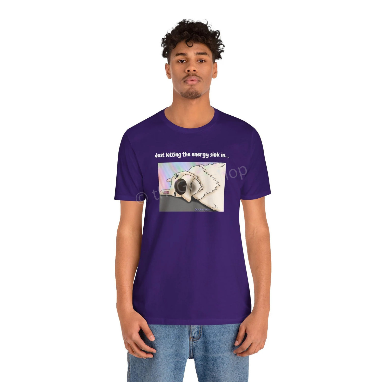 T-shirt - Just letting the energy sink in... - Sassy Pup Collection