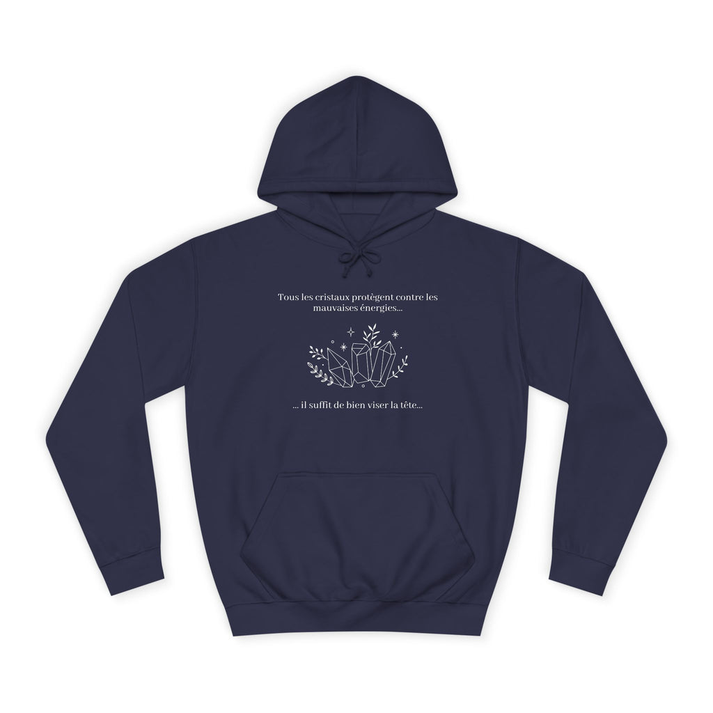Hoodie - All the crystals protect against bad energies