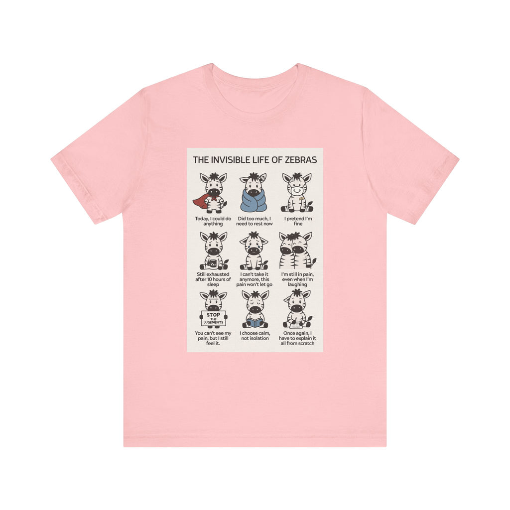 T-shirt - The Invisible Life of Zebras (hEDS)