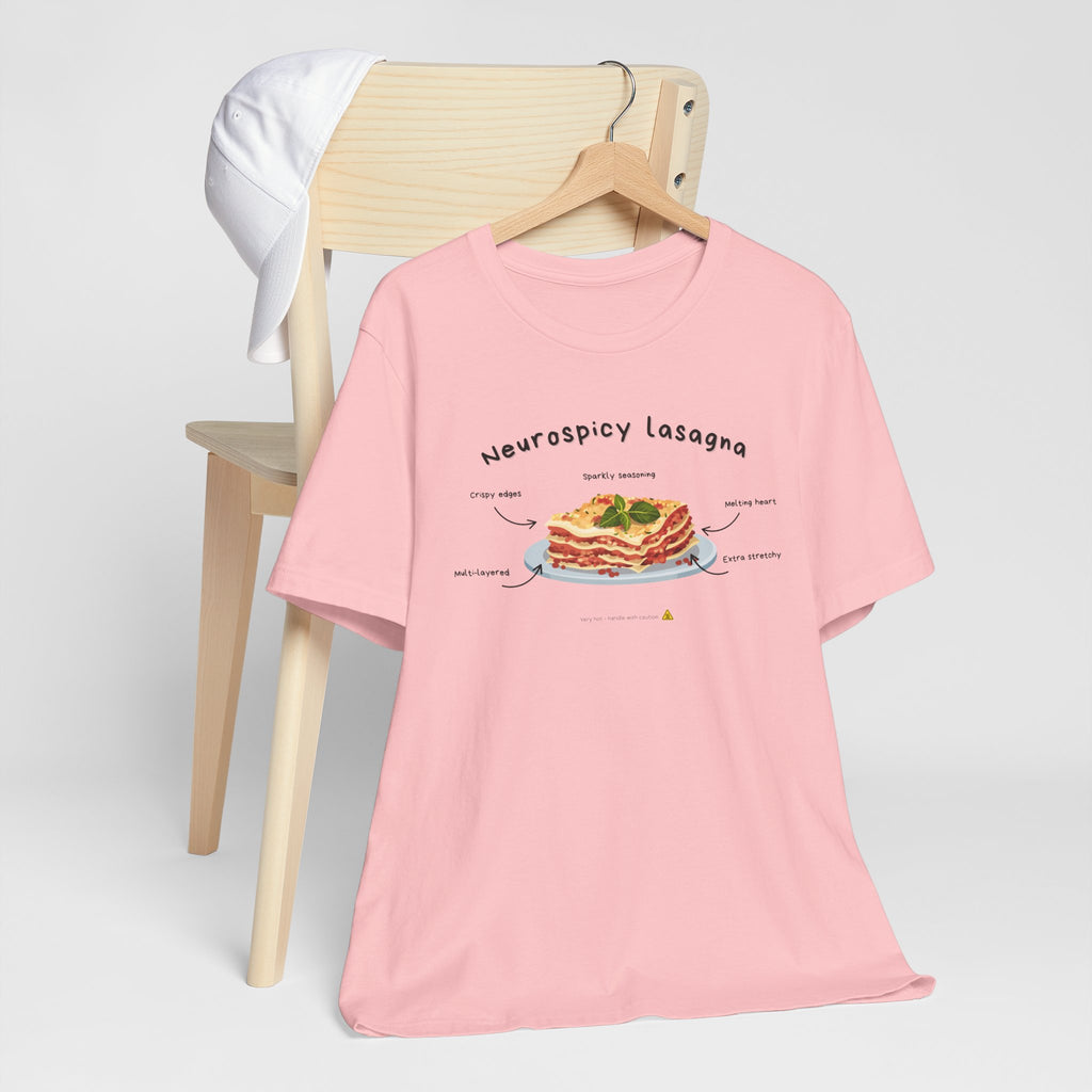 T-shirt - Neurospicy Lasagna – Multi-layered and extra spicy