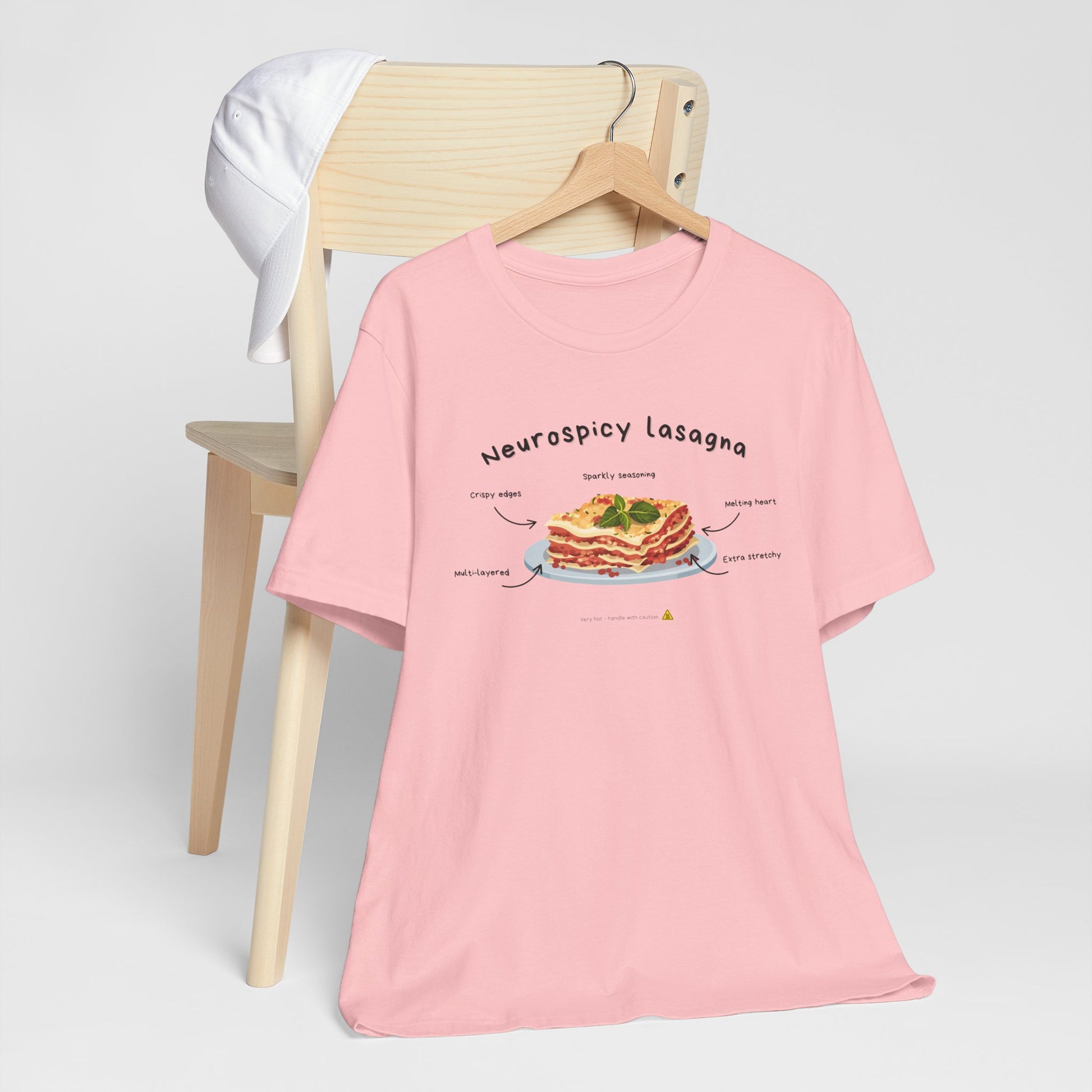 T-shirt - Neurospicy Lasagna – Multi-layered and extra spicy