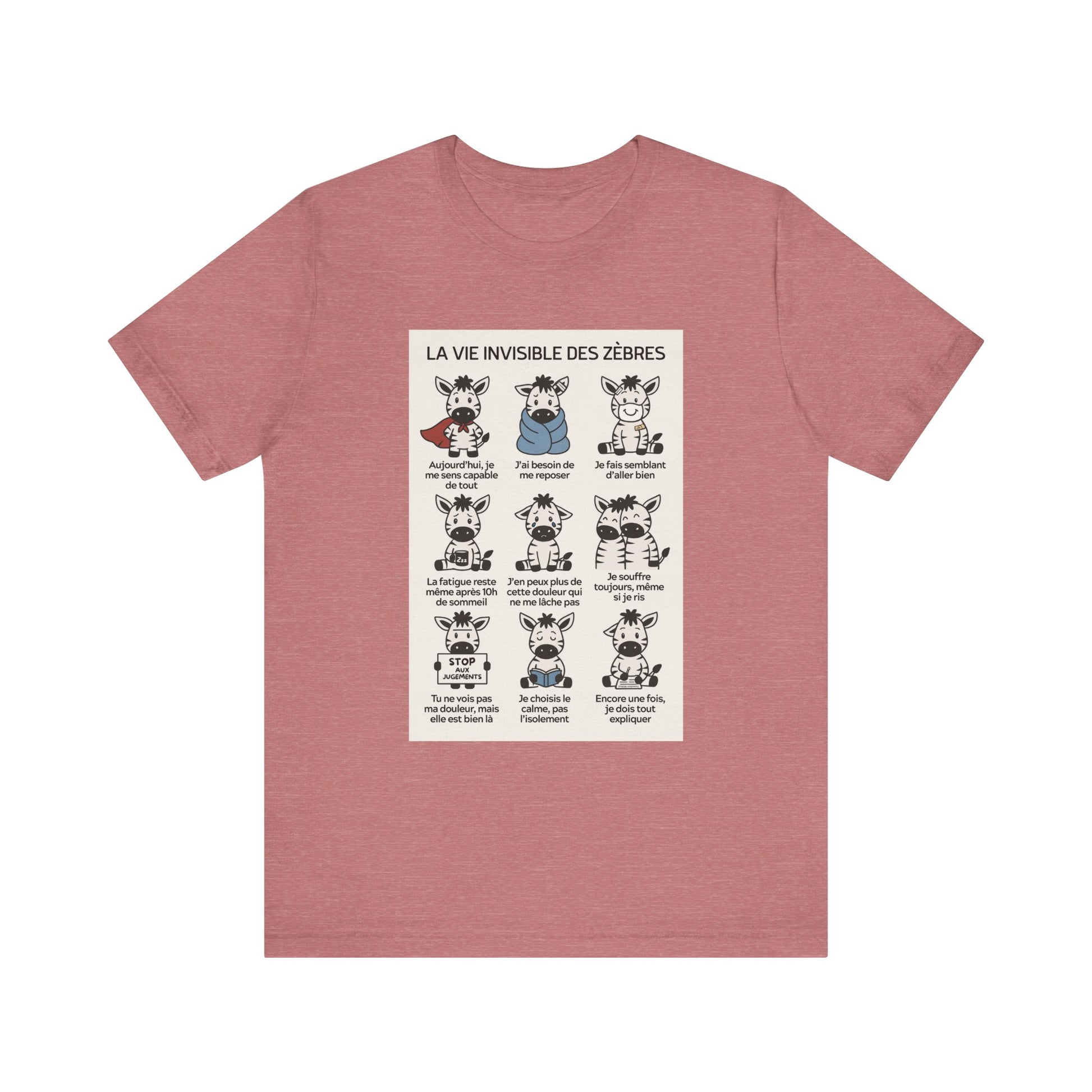 T-shirt - La vie invisible des zèbres (SED)