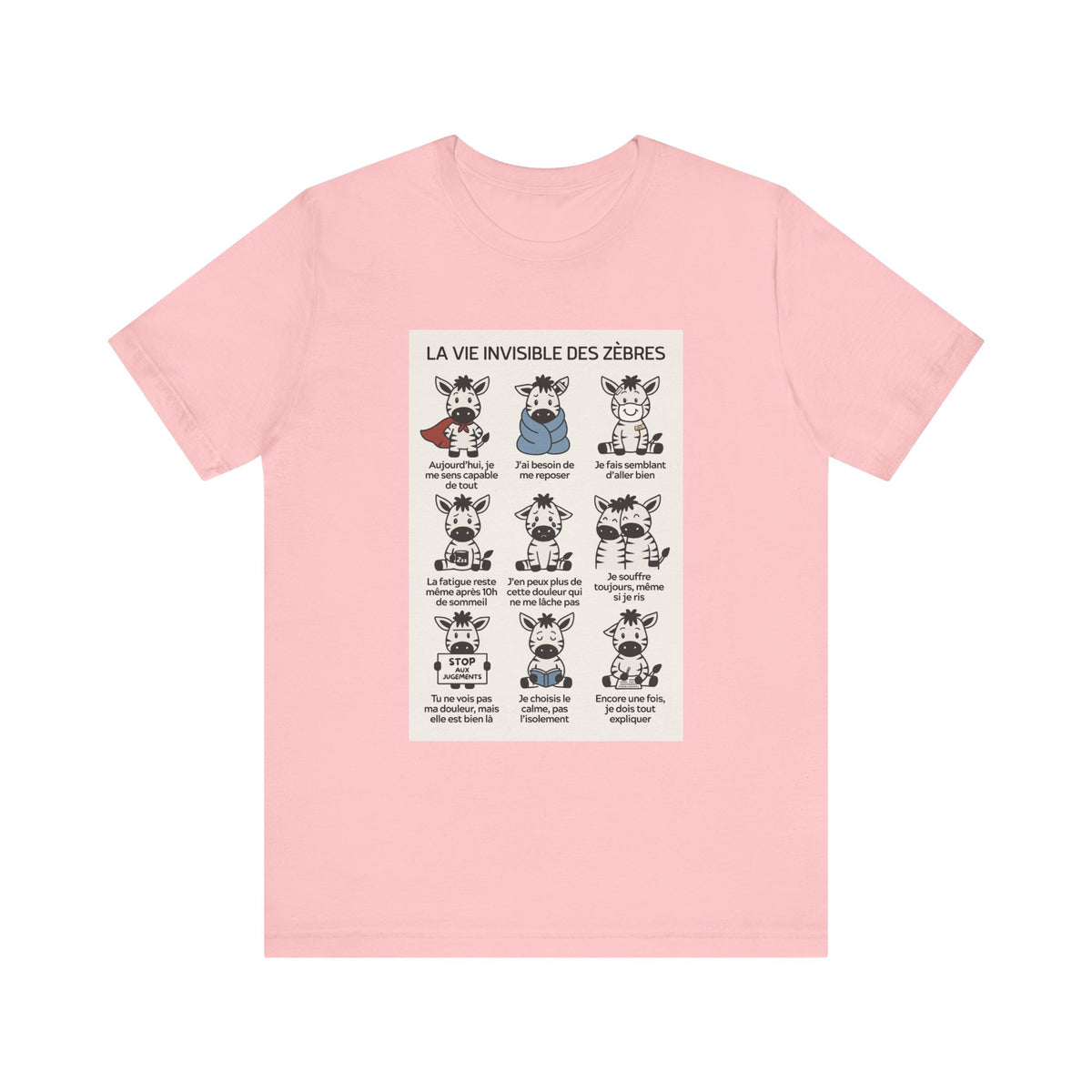 T-shirt - The Invisible Life of Zebras (SED)
