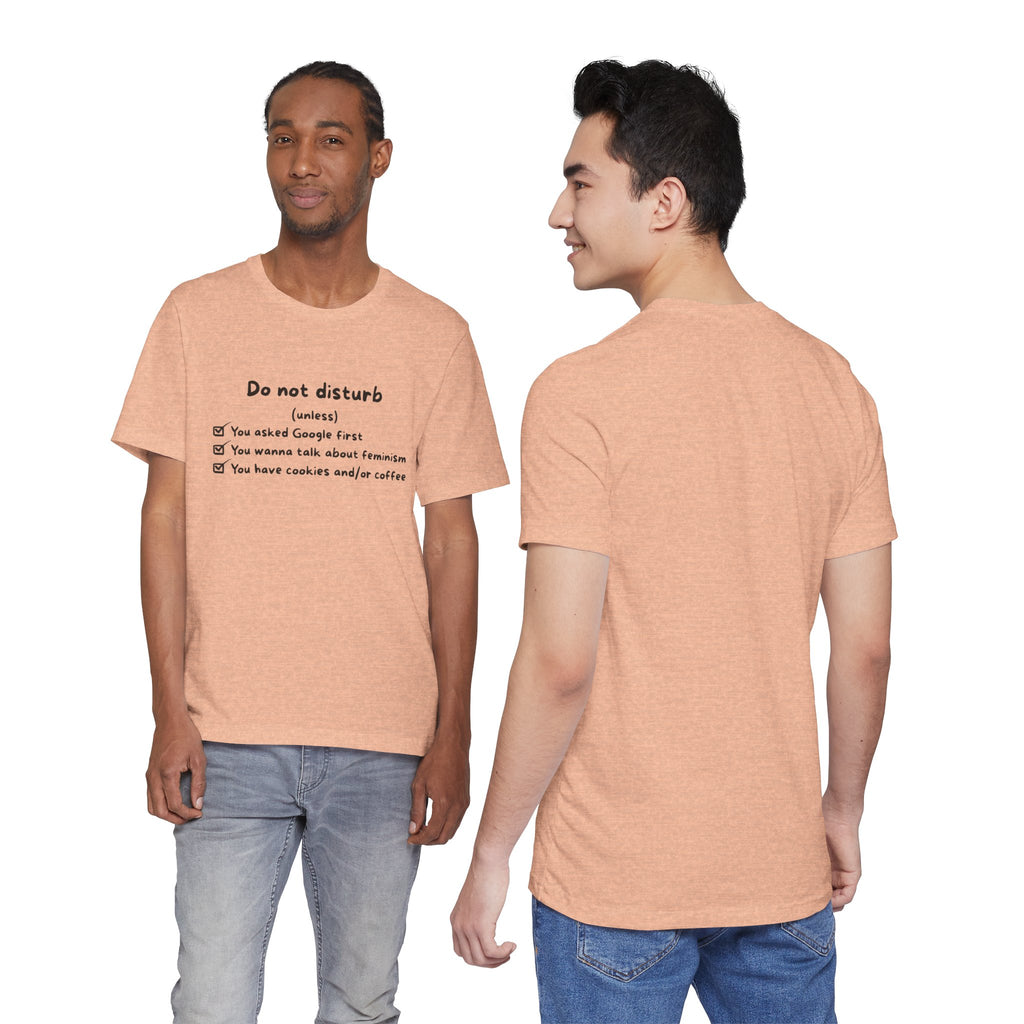 T-Shirt - Do not disturb (unless)