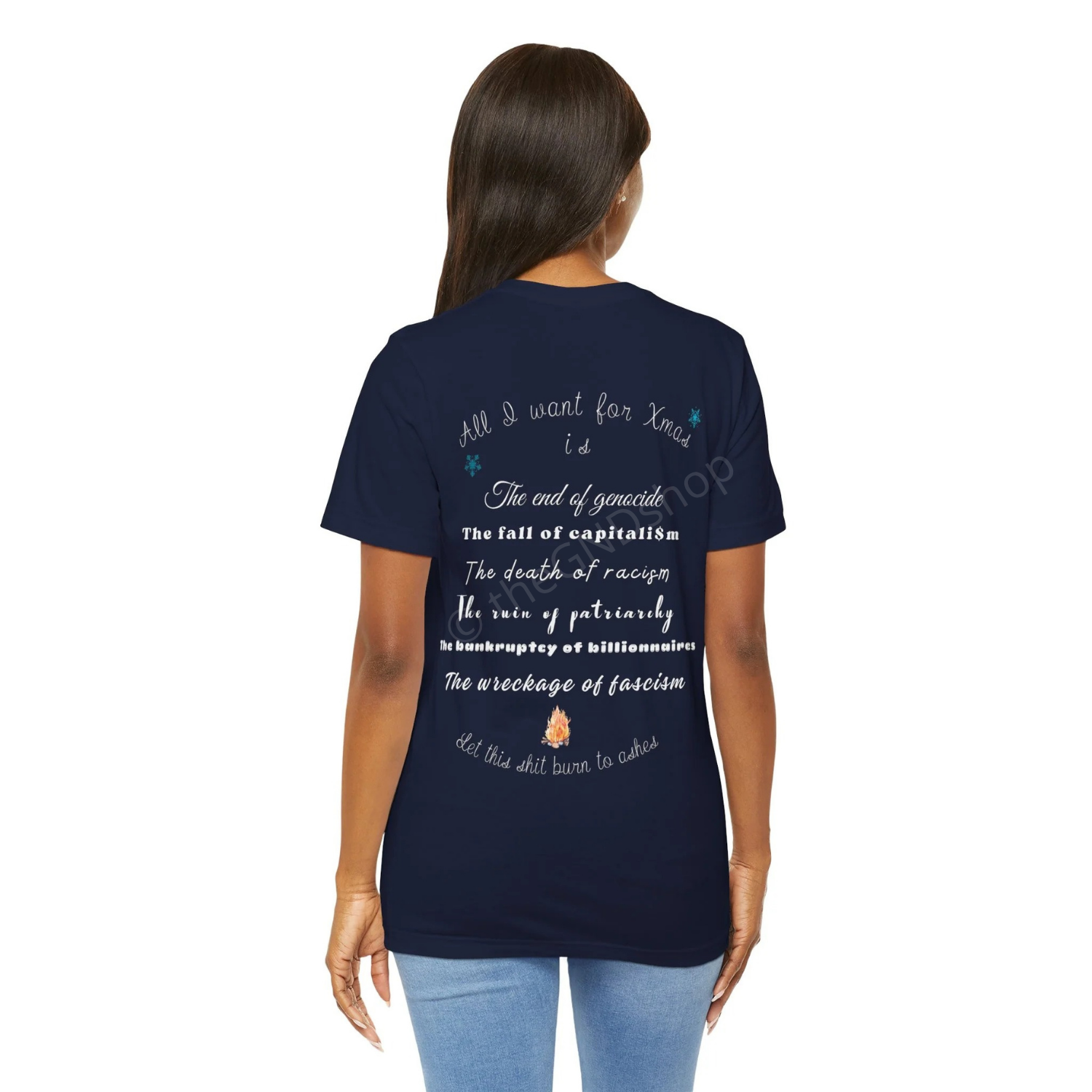 T-shirt Unisex - All I want for Xmas - Édition Révolutionnaire