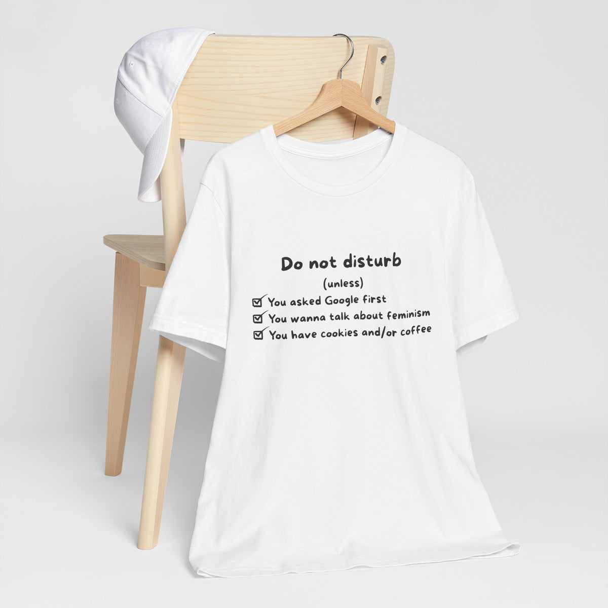 Unisex T-Shirt - Do not disturb (unless)